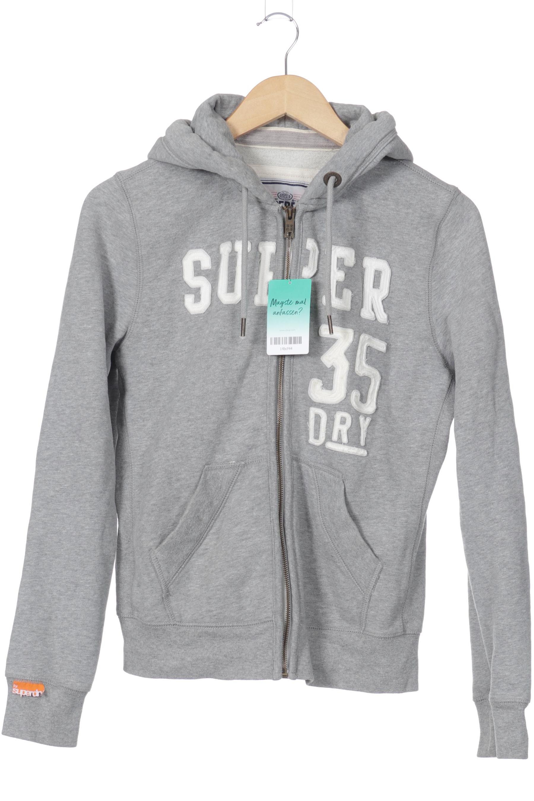 

Superdry Damen Kapuzenpullover, grau, Gr. 42