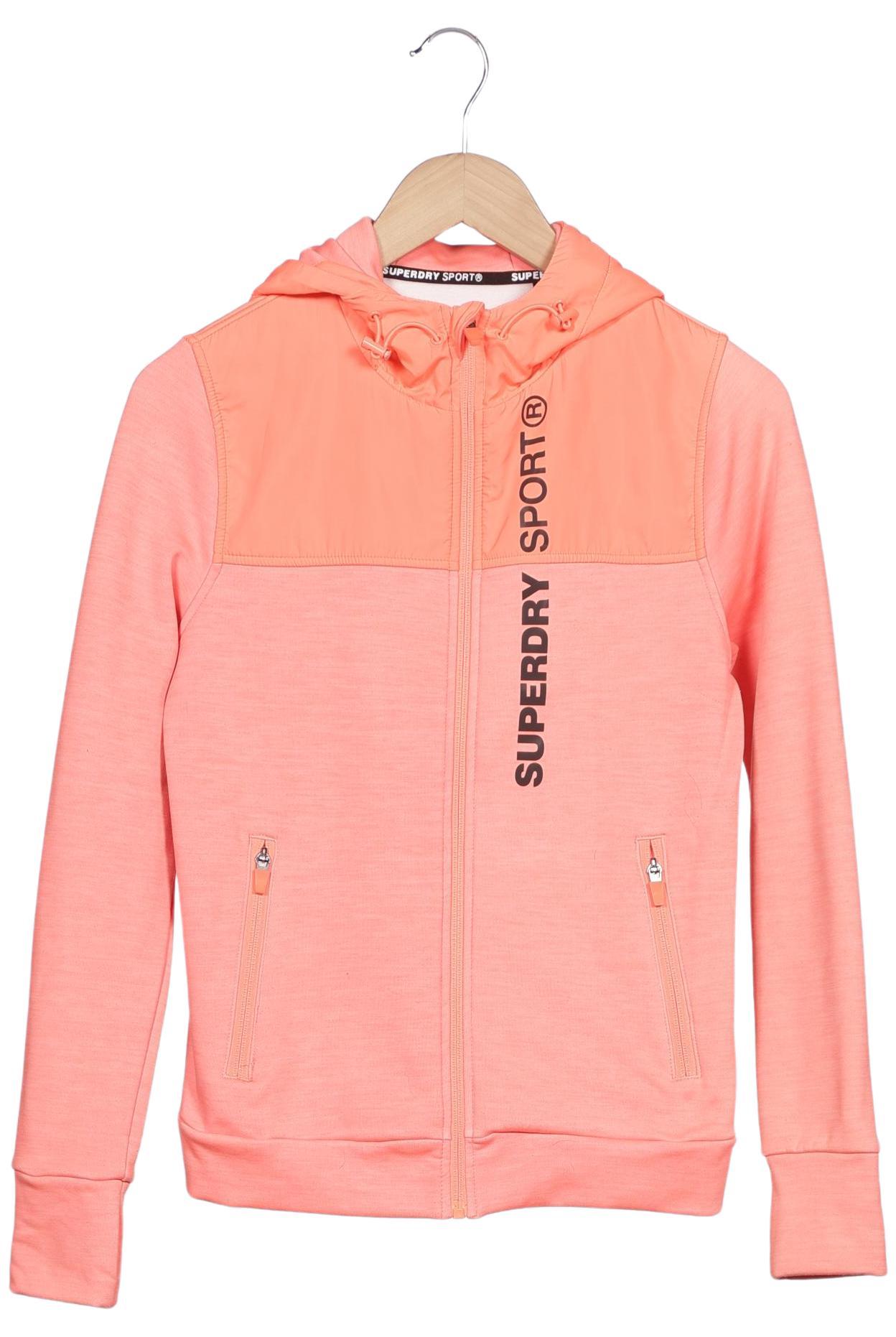 

Superdry Damen Kapuzenpullover, neon, Gr. 38