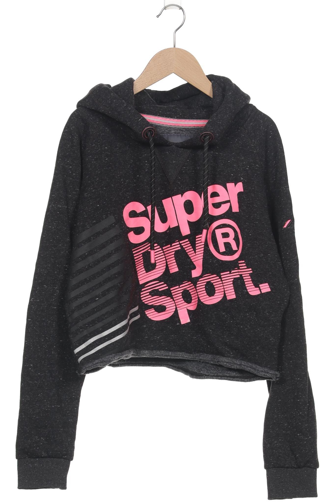 

Superdry Damen Kapuzenpullover, schwarz, Gr. 42
