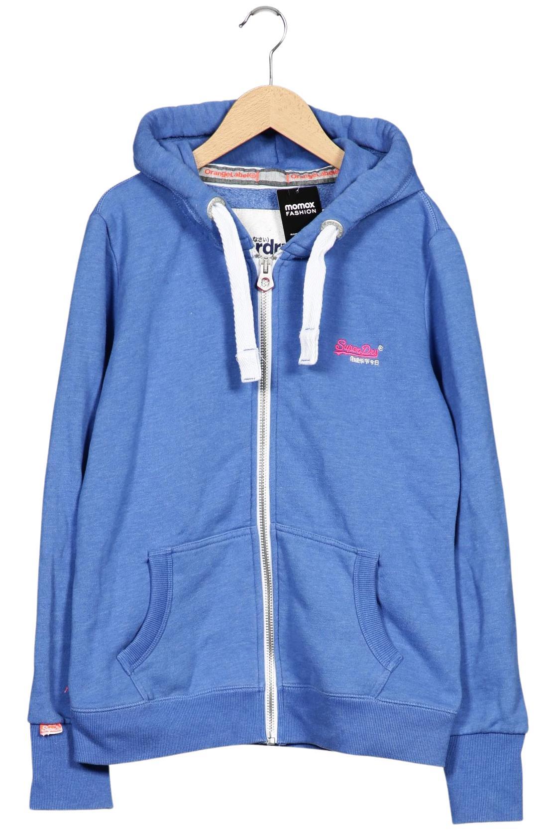 

Superdry Damen Kapuzenpullover, blau, Gr. 42