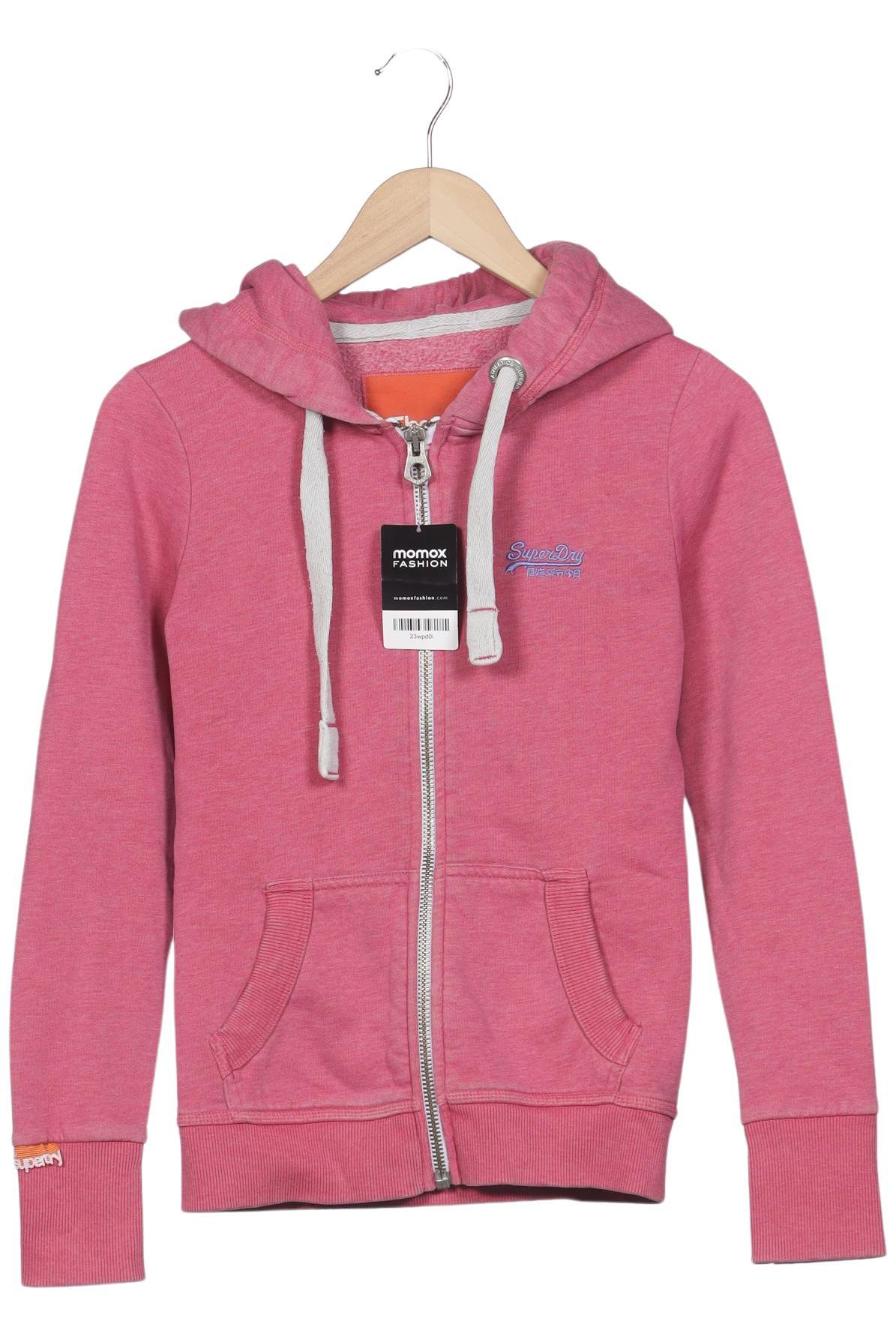 

Superdry Damen Kapuzenpullover, pink, Gr. 34