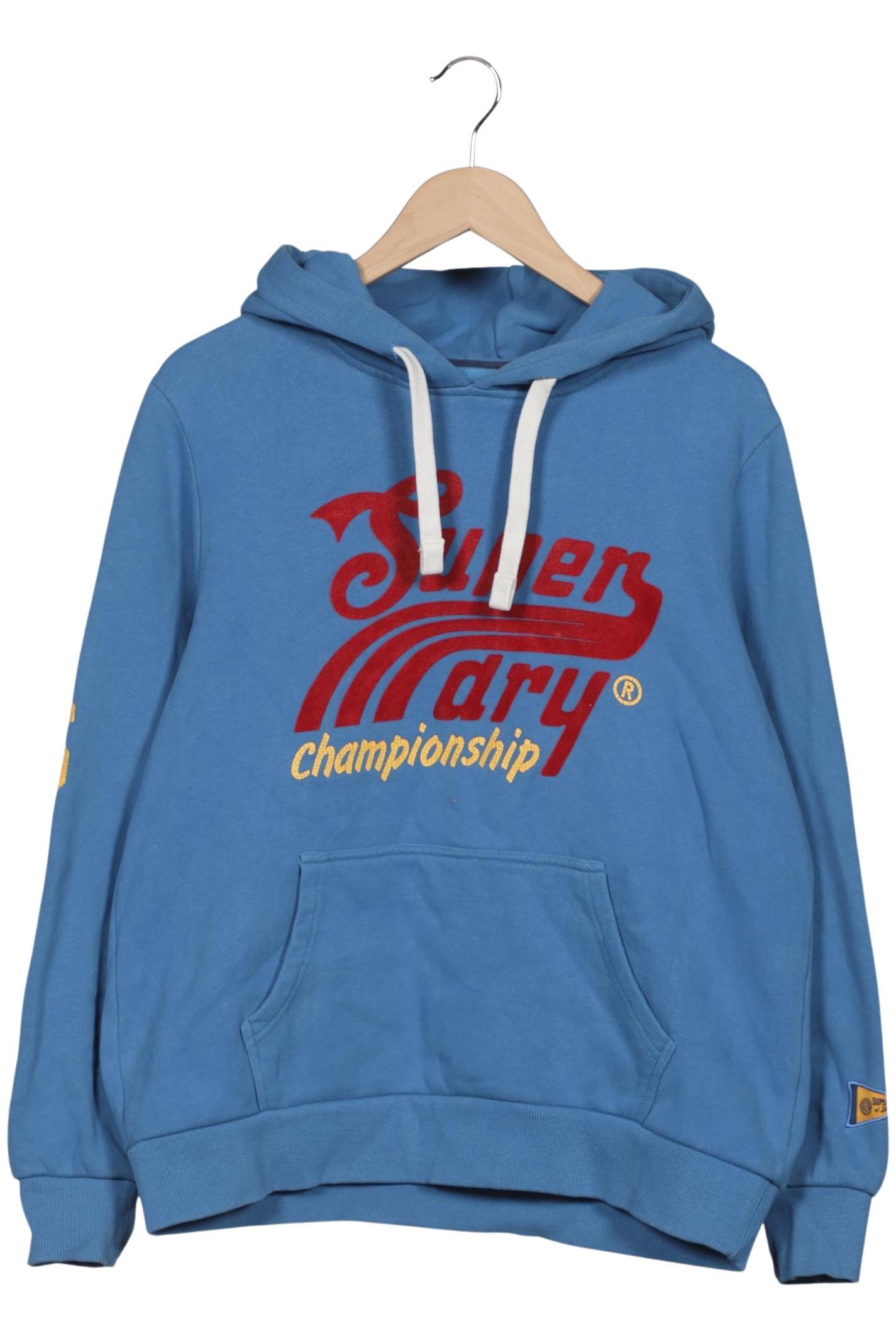 

Superdry Damen Kapuzenpullover, blau, Gr. 44