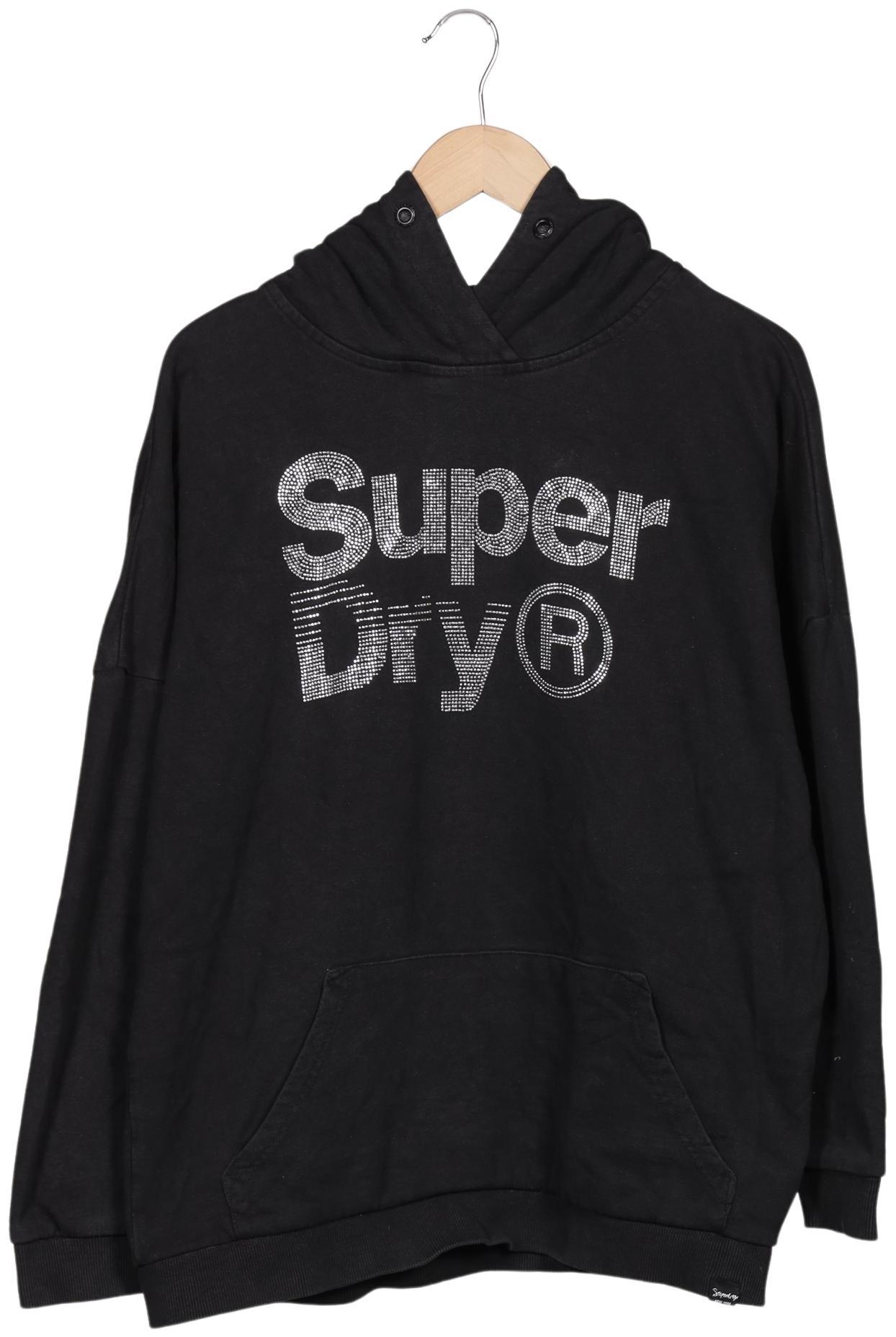 

Superdry Damen Kapuzenpullover, schwarz, Gr. 38