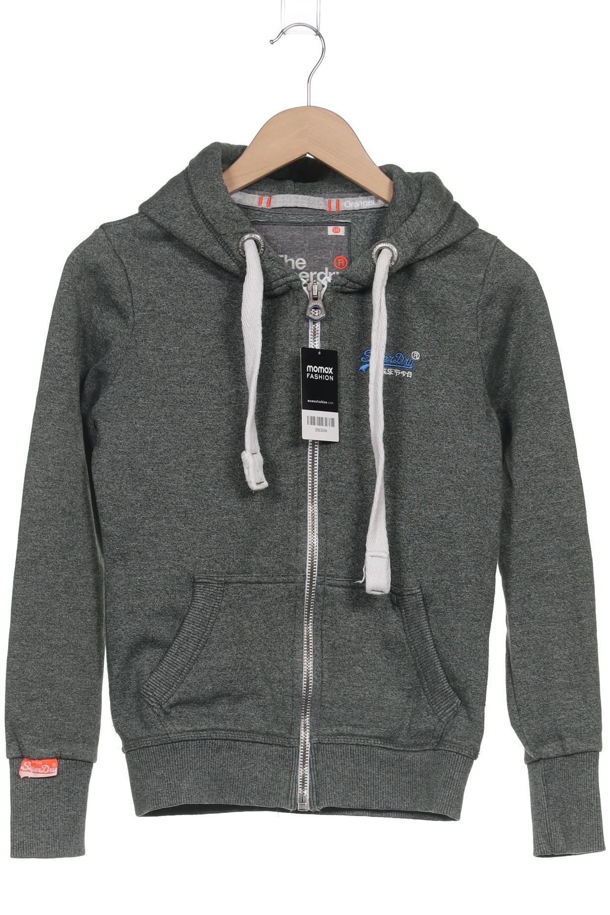 

Superdry Damen Kapuzenpullover, grün, Gr. 32