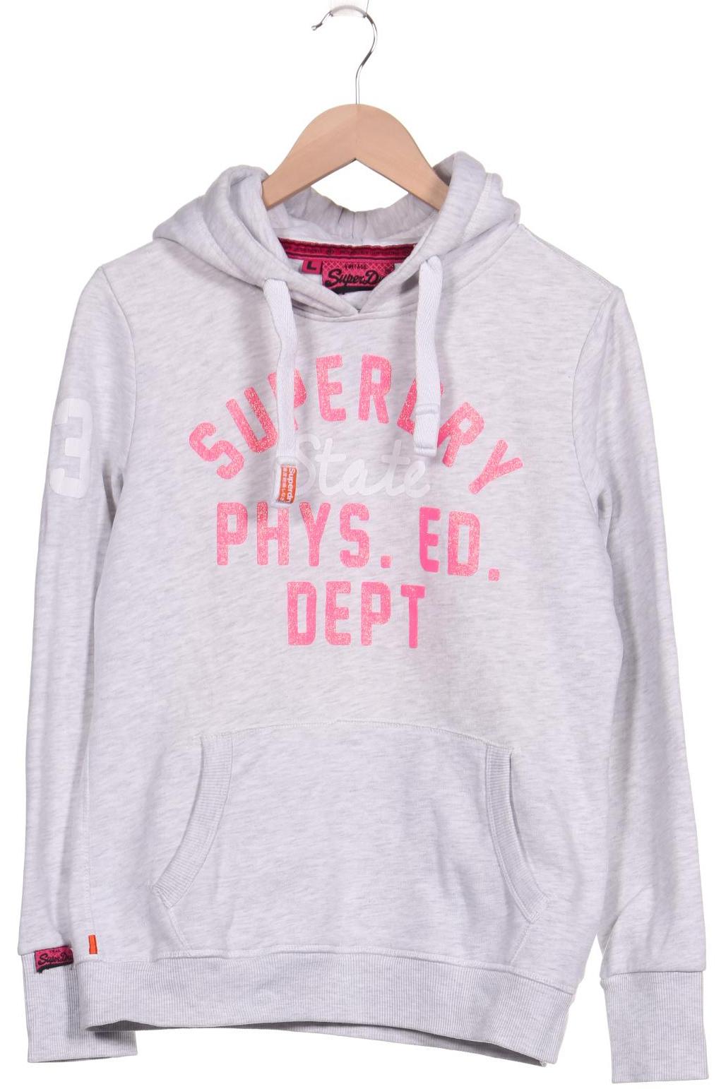 

Superdry Damen Kapuzenpullover, grau