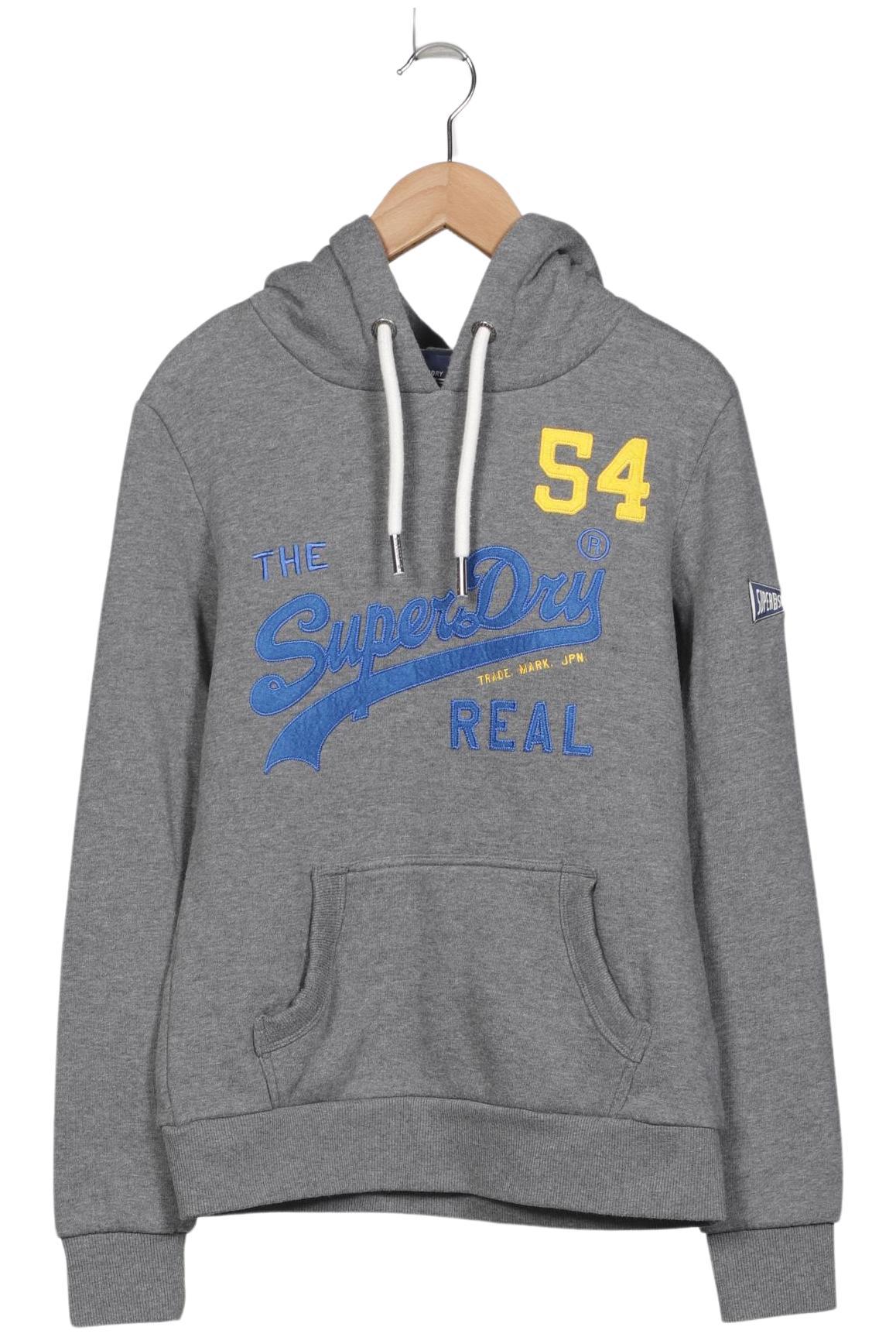 

Superdry Damen Kapuzenpullover, grau, Gr. 36