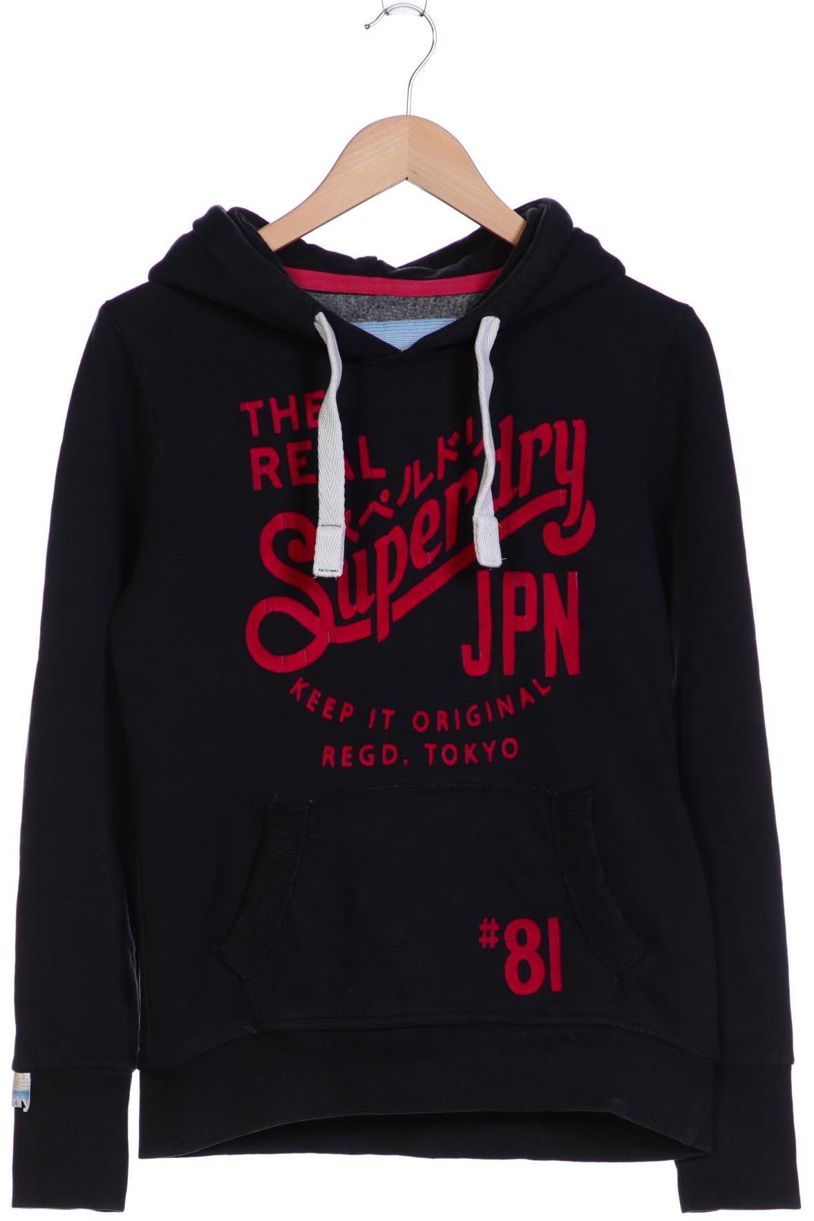 

Superdry Damen Kapuzenpullover, schwarz