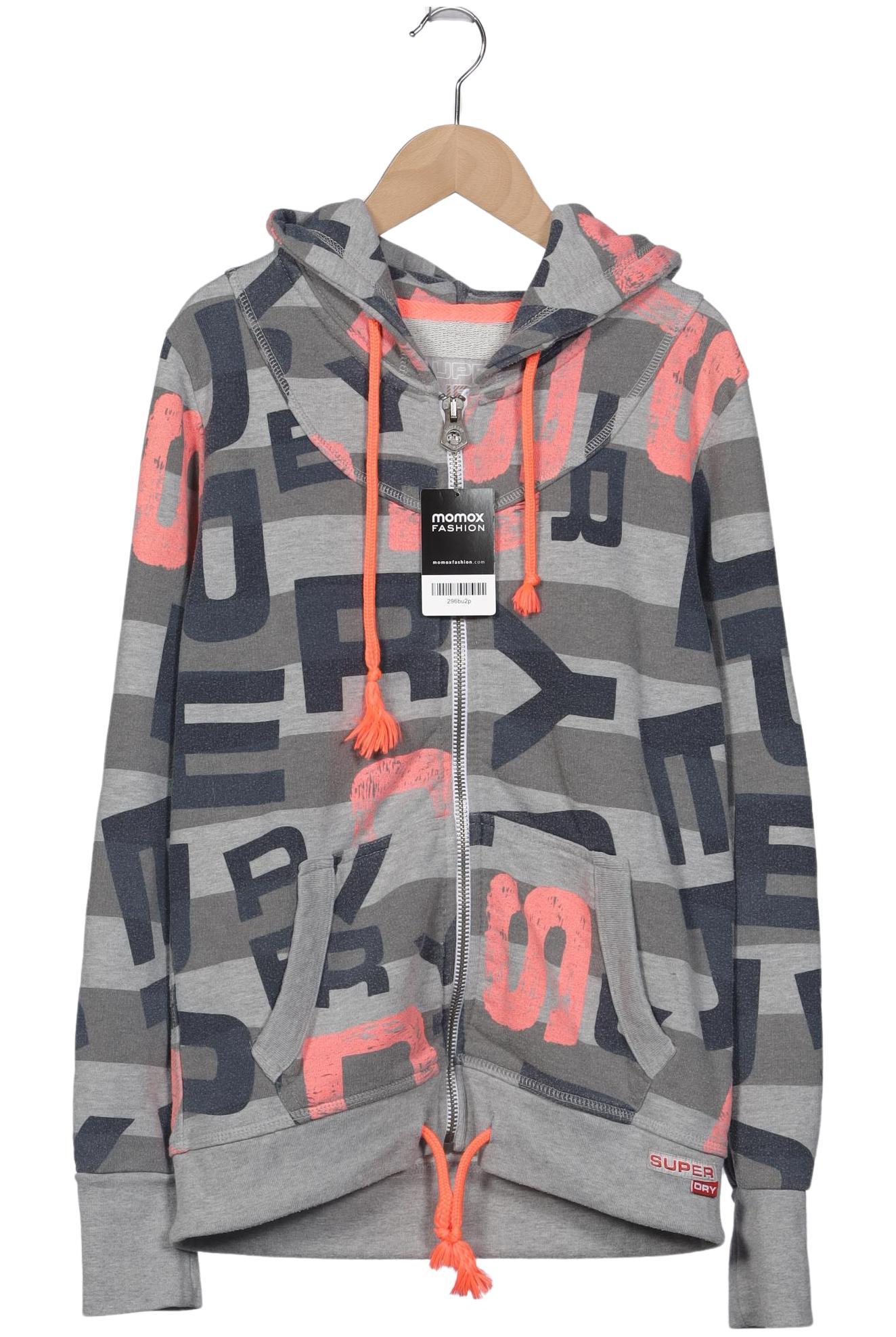 

Superdry Damen Kapuzenpullover, grau, Gr. 42
