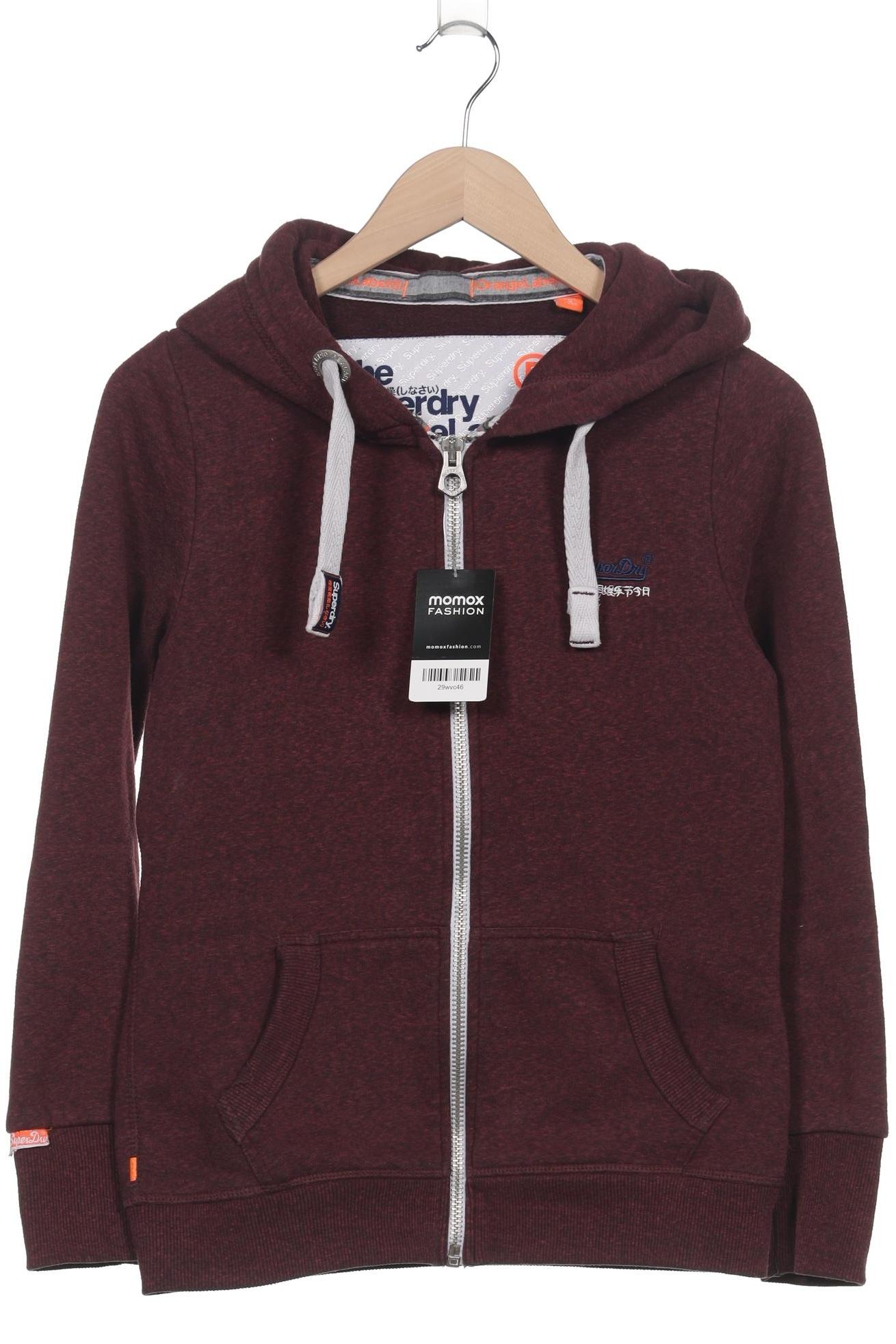 

Superdry Damen Kapuzenpullover, bordeaux, Gr. 38