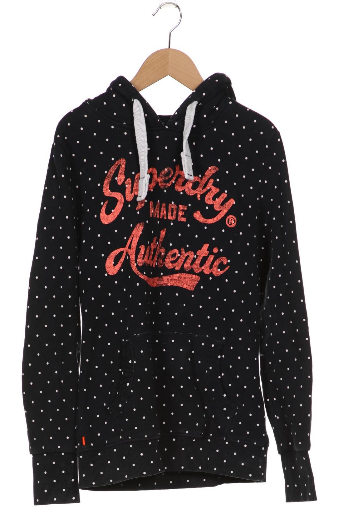 

Superdry Damen Kapuzenpullover, schwarz