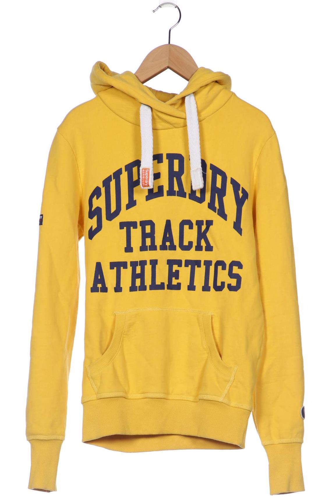 

Superdry Damen Kapuzenpullover, gelb, Gr. 34