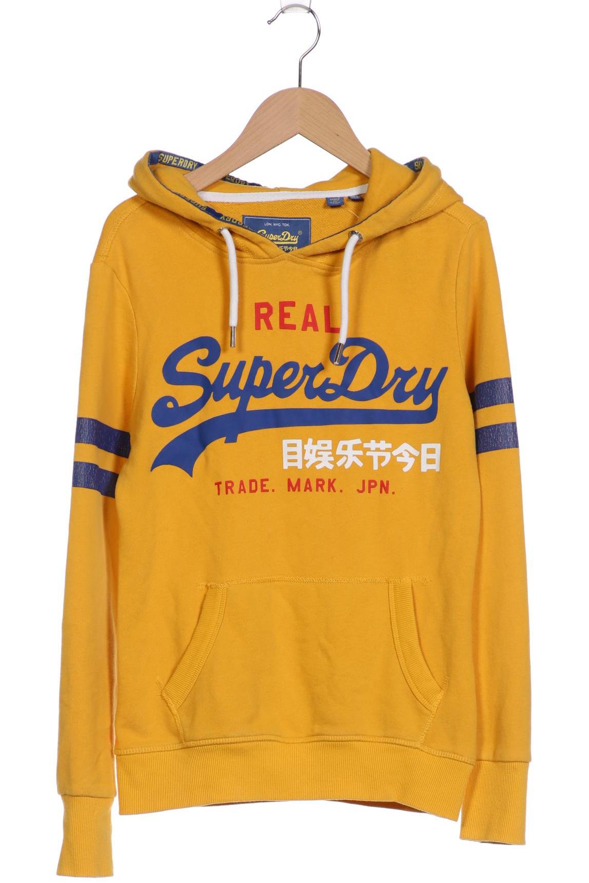 

Superdry Damen Kapuzenpullover, gelb, Gr. 34