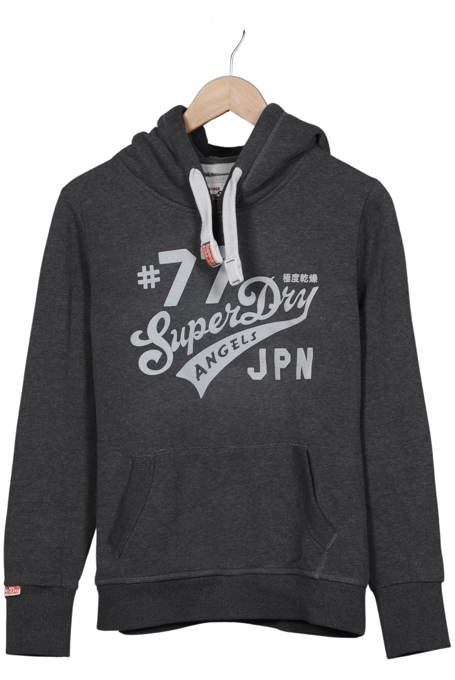 

Superdry Damen Kapuzenpullover, grau, Gr. 42