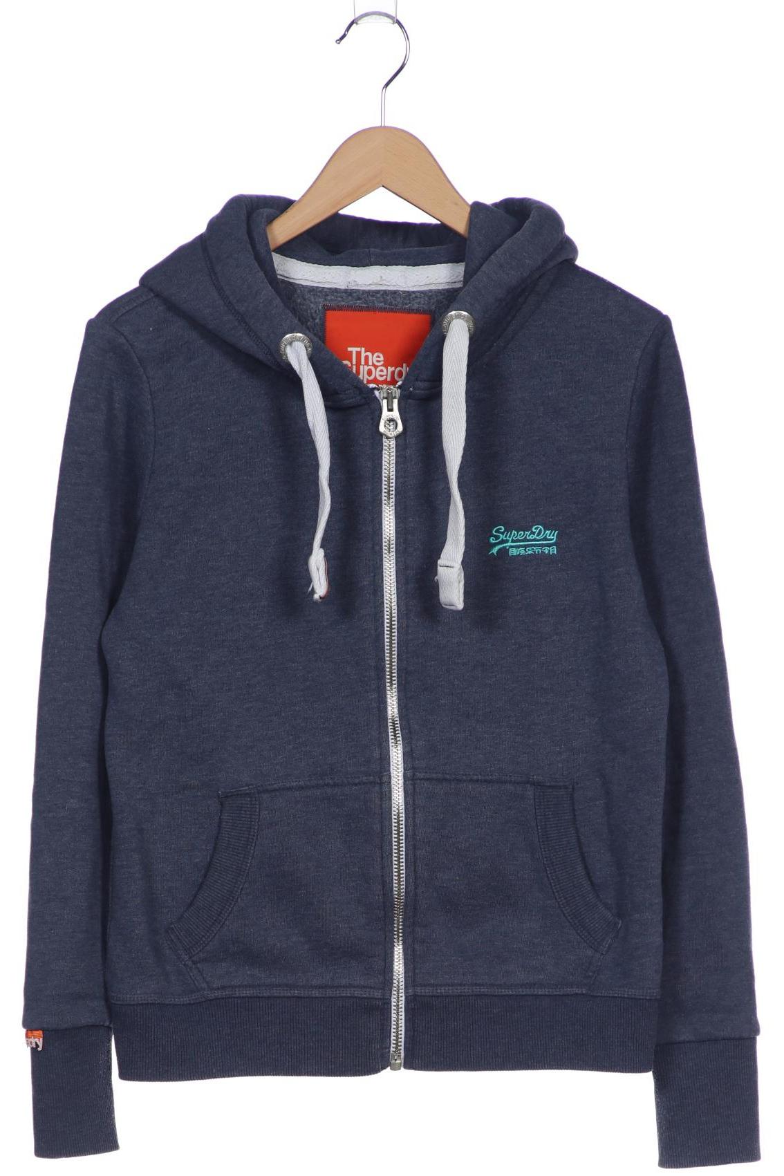 

Superdry Damen Kapuzenpullover, blau, Gr. 42