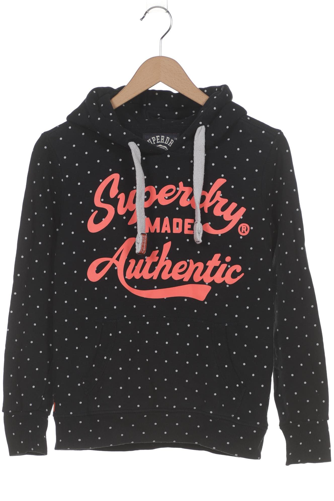 

Superdry Damen Kapuzenpullover, schwarz, Gr. 38