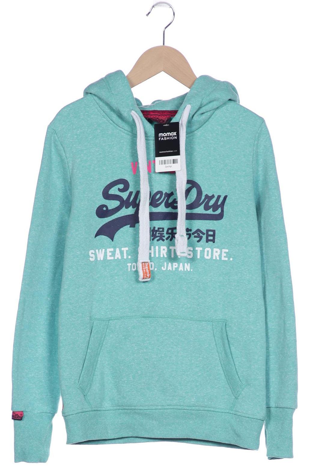 

Superdry Damen Kapuzenpullover, hellgrün, Gr. 36