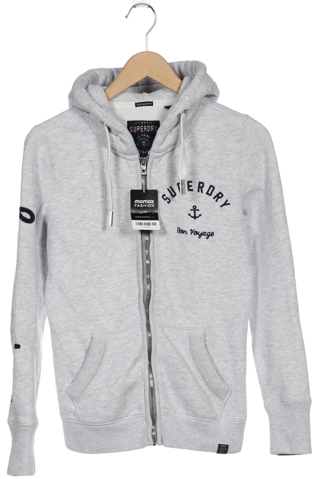 

Superdry Damen Kapuzenpullover, grau, Gr. 38
