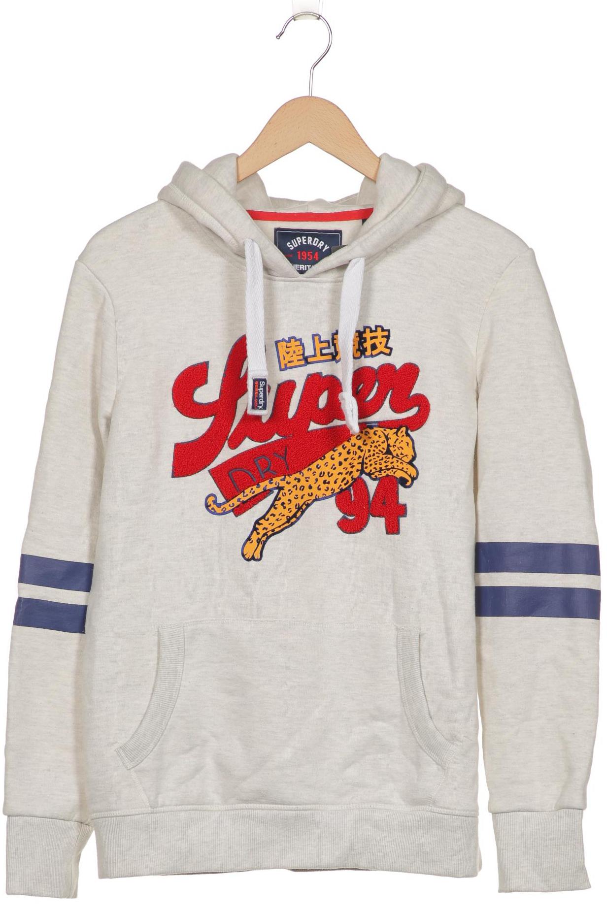 

Superdry Damen Kapuzenpullover, grau, Gr. 44