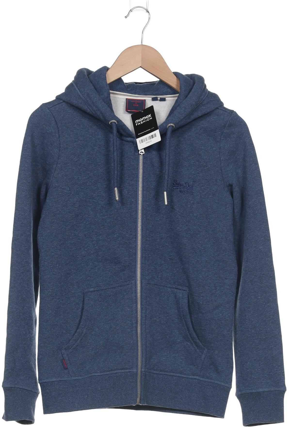

Superdry Damen Kapuzenpullover, blau, Gr. 38