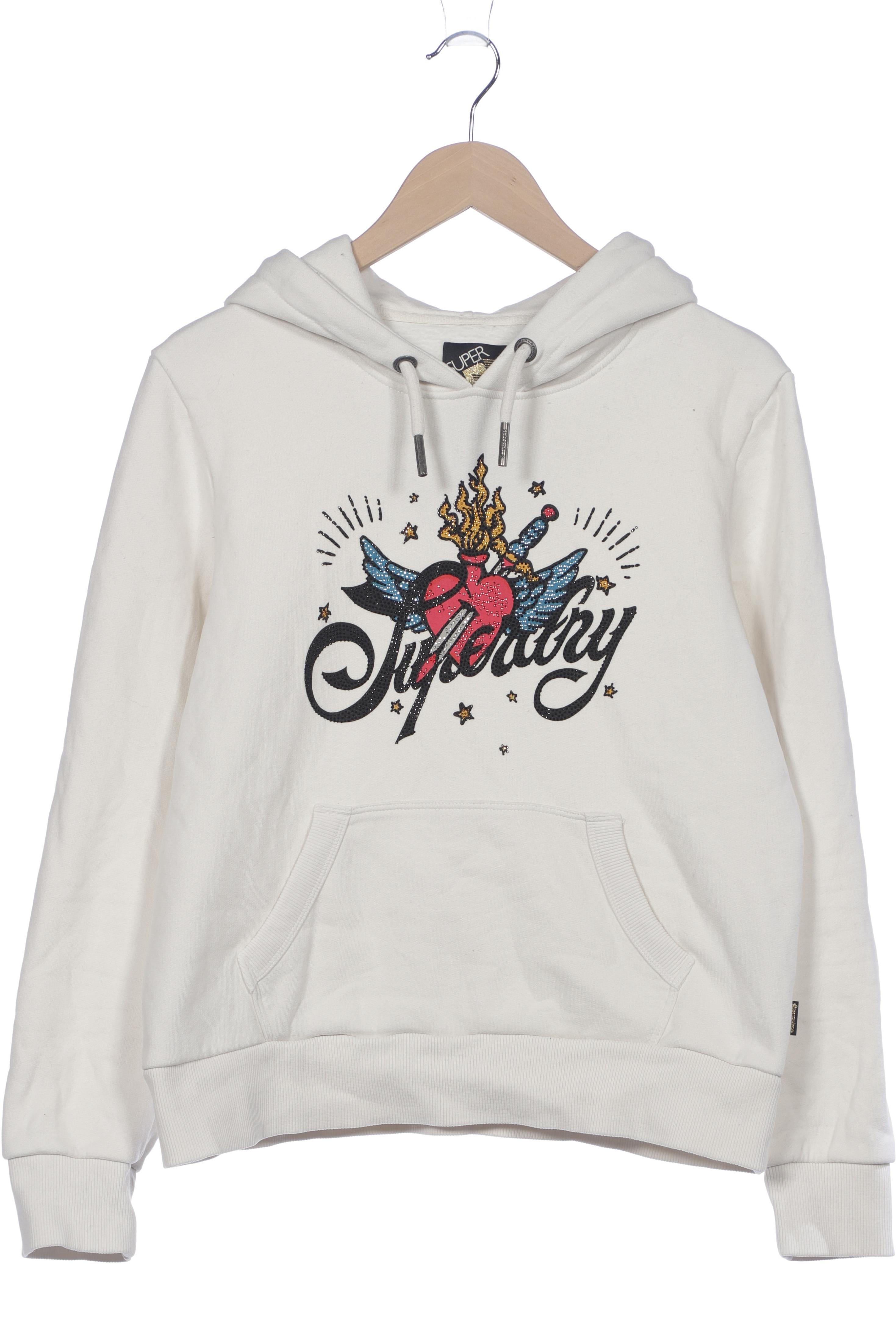 

Superdry Damen Kapuzenpullover, weiß, Gr. 40