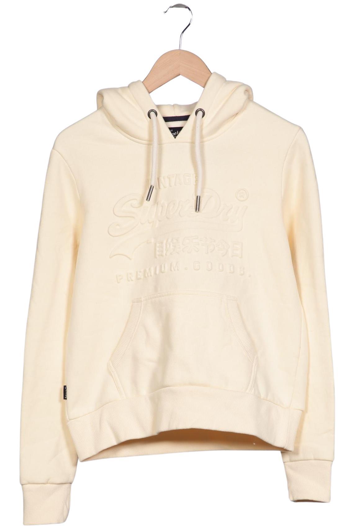 

Superdry Damen Kapuzenpullover, cremeweiß, Gr. 38