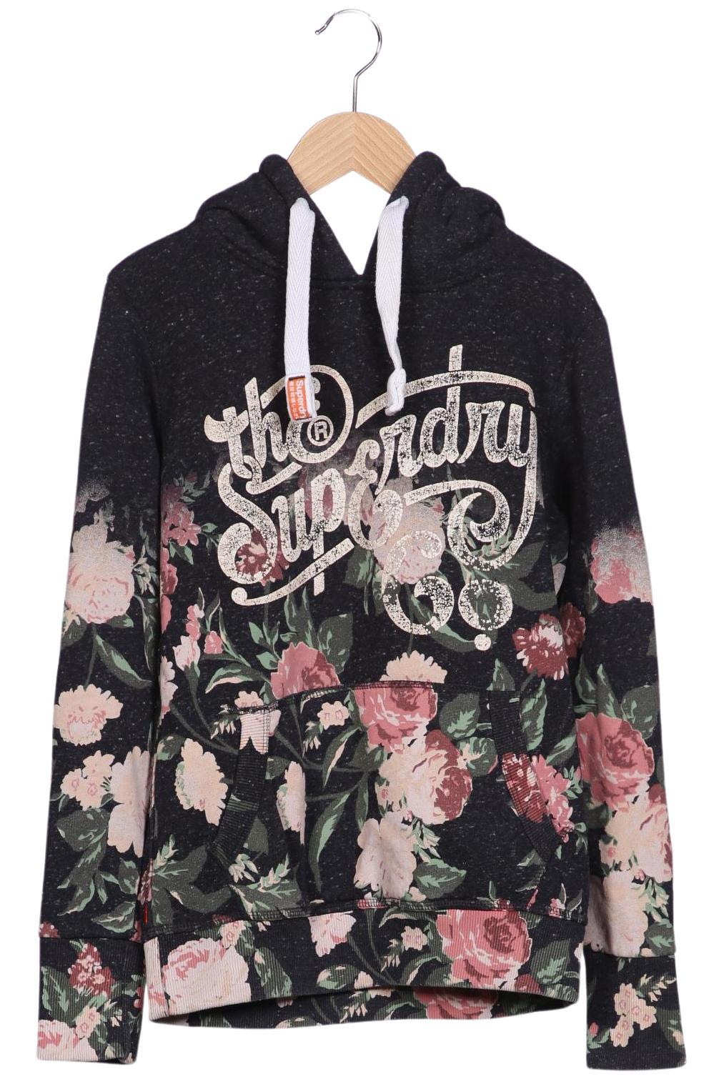 

Superdry Damen Kapuzenpullover, grau, Gr. 36