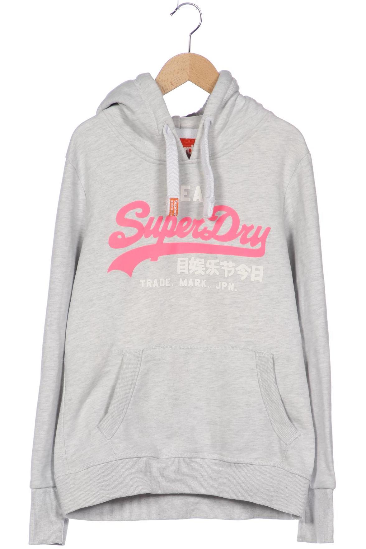 

Superdry Damen Kapuzenpullover, grau, Gr. 42