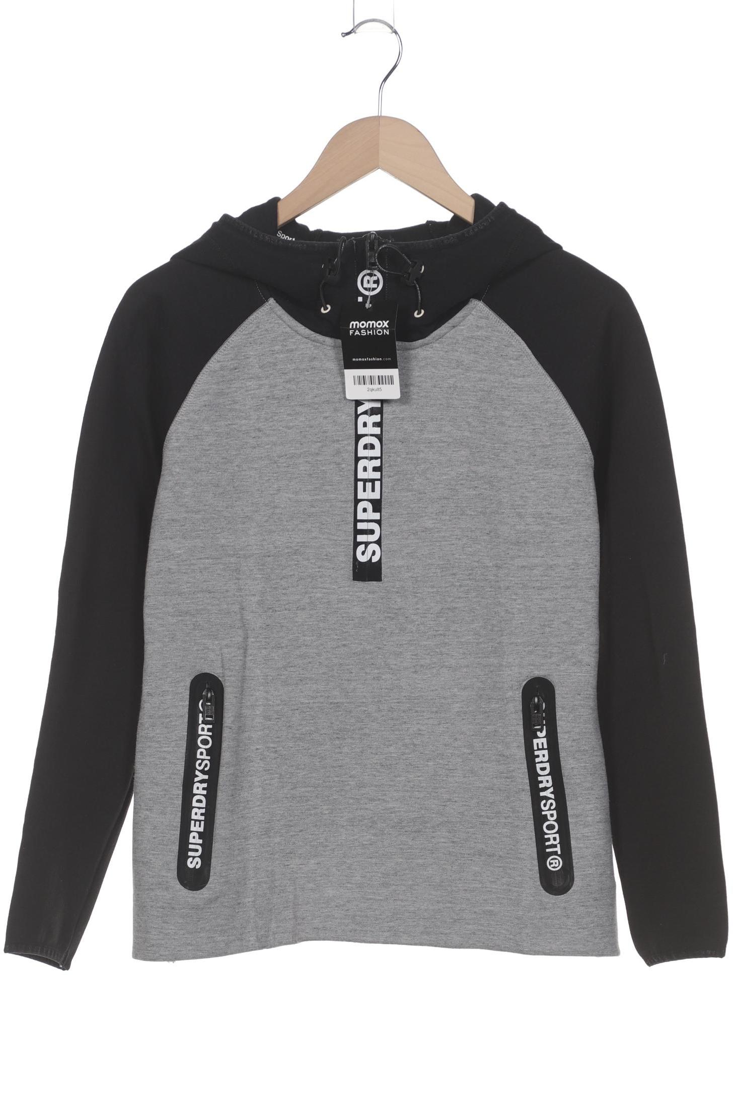 

Superdry Damen Kapuzenpullover, grau, Gr. 44