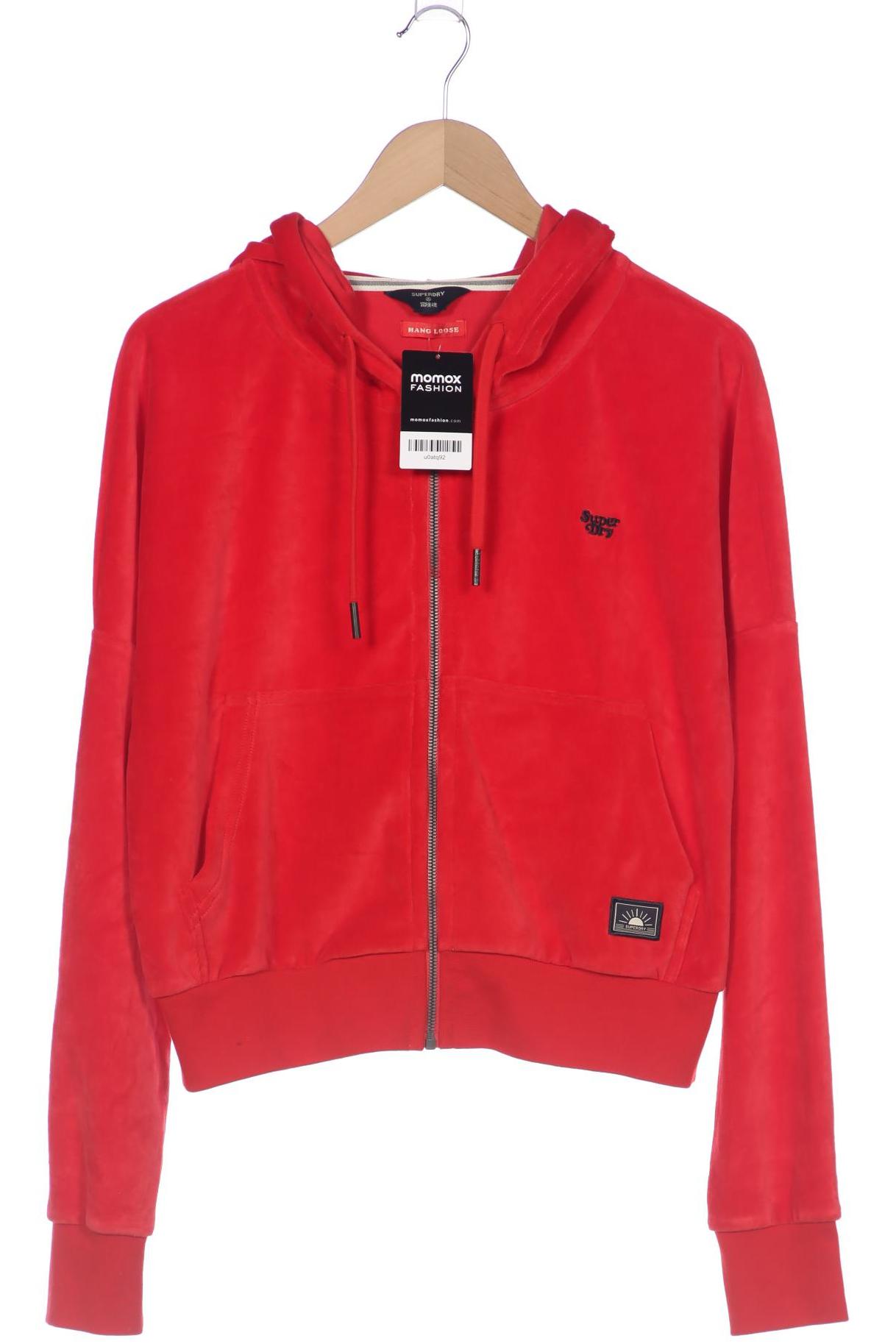 

Superdry Damen Kapuzenpullover, rot, Gr. 40