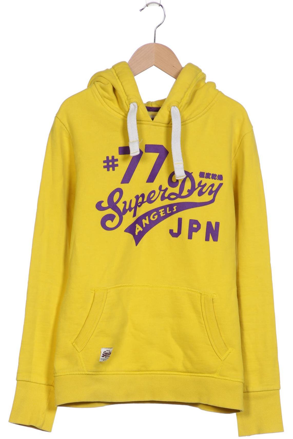 

Superdry Damen Kapuzenpullover, gelb, Gr. 38
