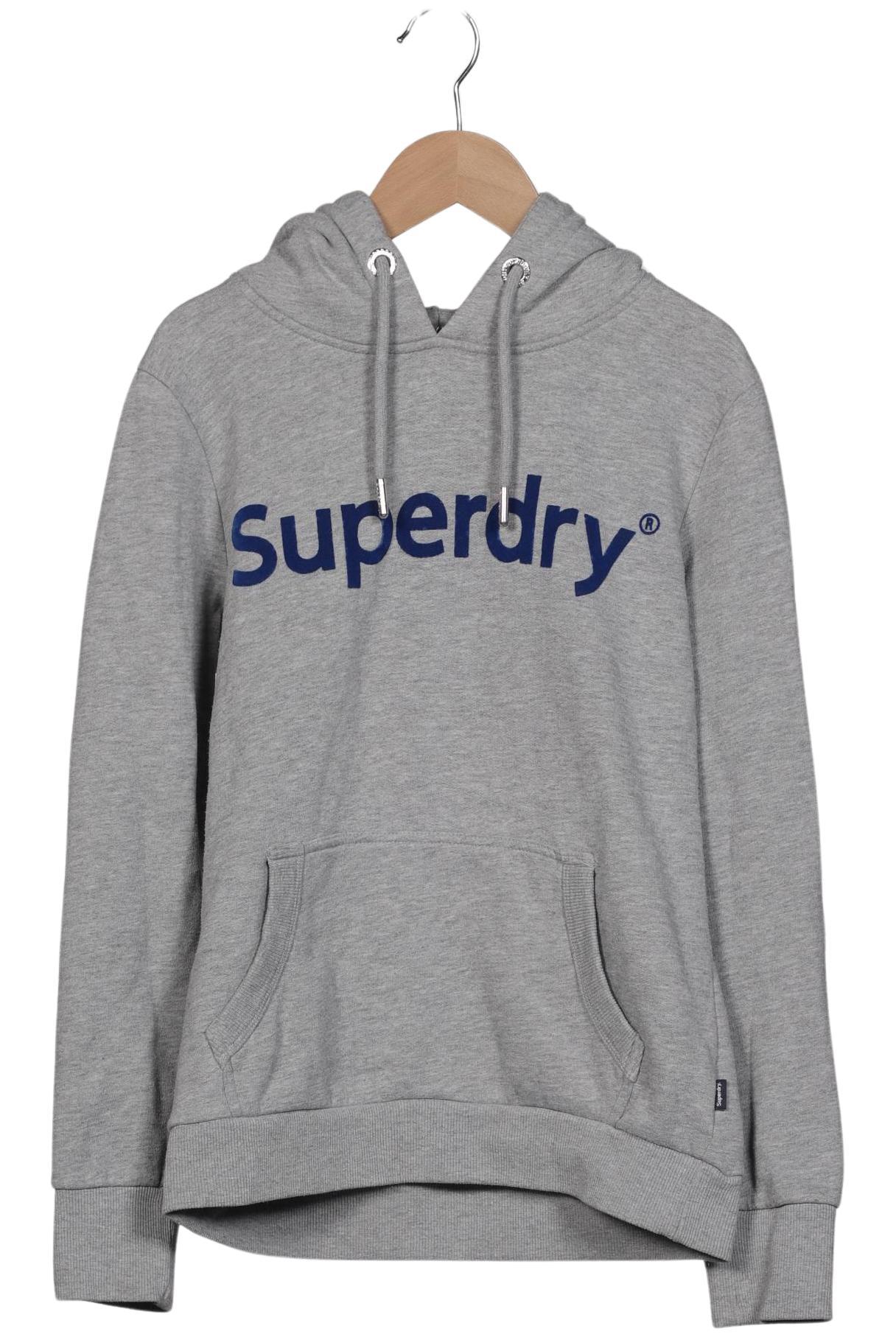 

Superdry Damen Kapuzenpullover, grau, Gr. 40
