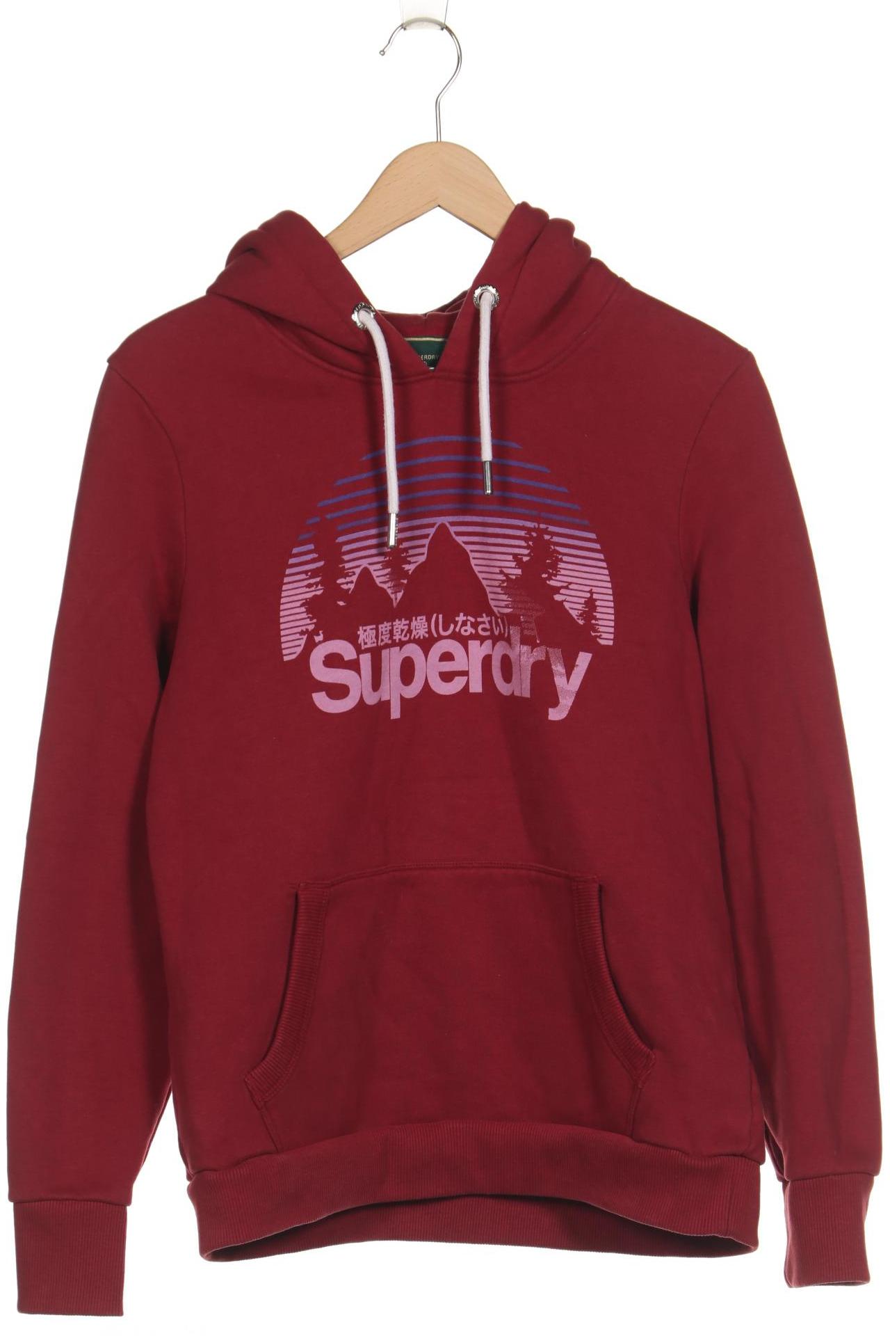 

Superdry Damen Kapuzenpullover, bordeaux, Gr. 44