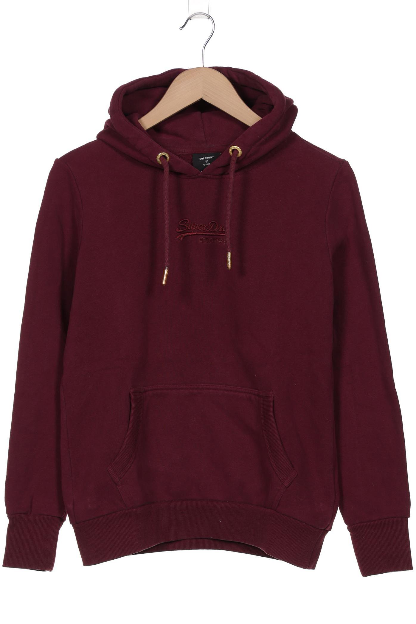

Superdry Damen Kapuzenpullover, bordeaux, Gr. 40