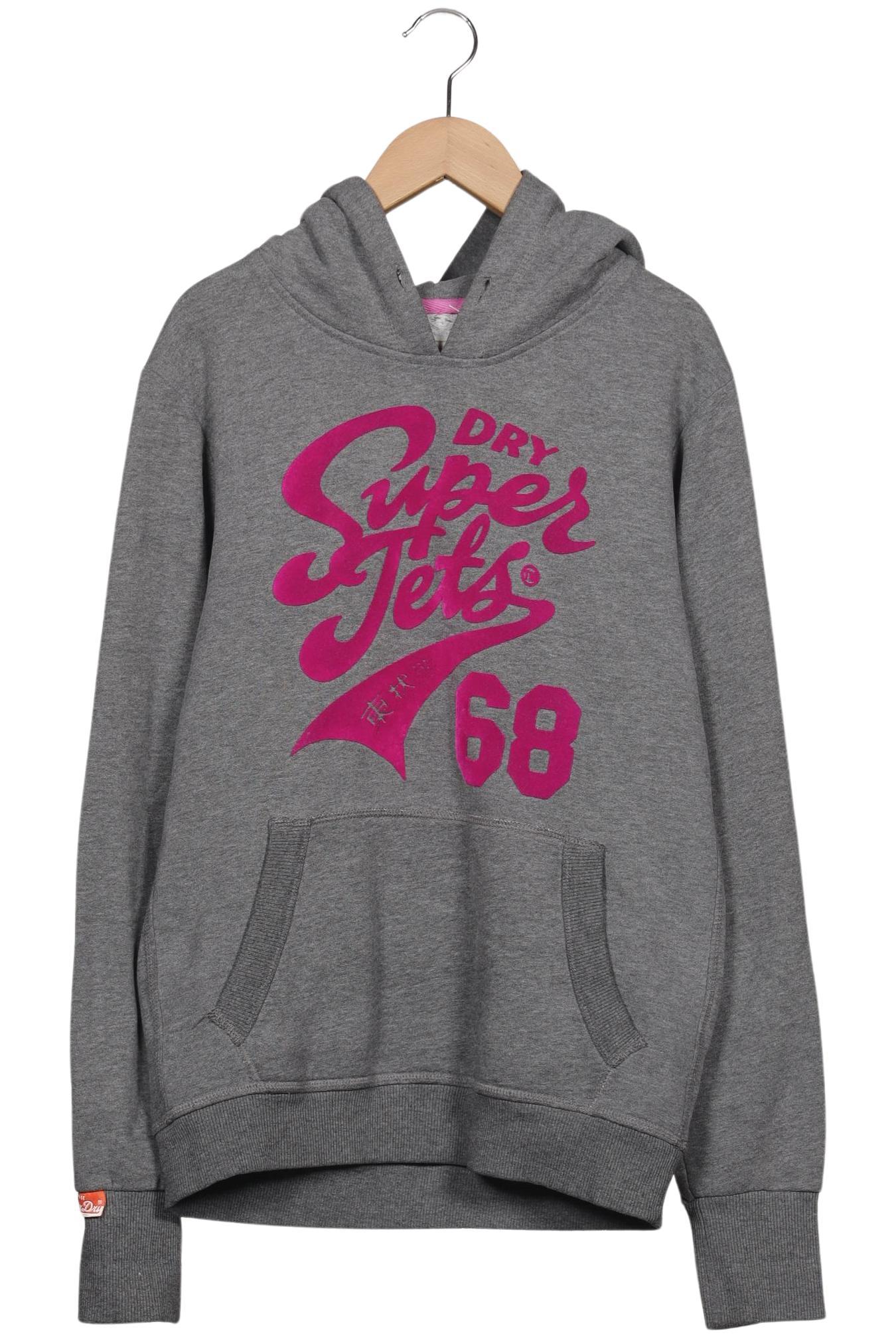 

Superdry Damen Kapuzenpullover, grau, Gr. 42