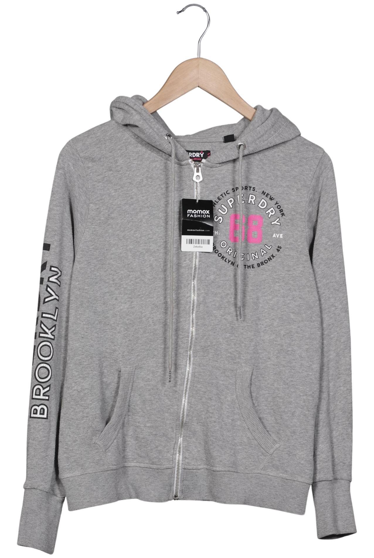 

Superdry Damen Kapuzenpullover, grau, Gr. 44