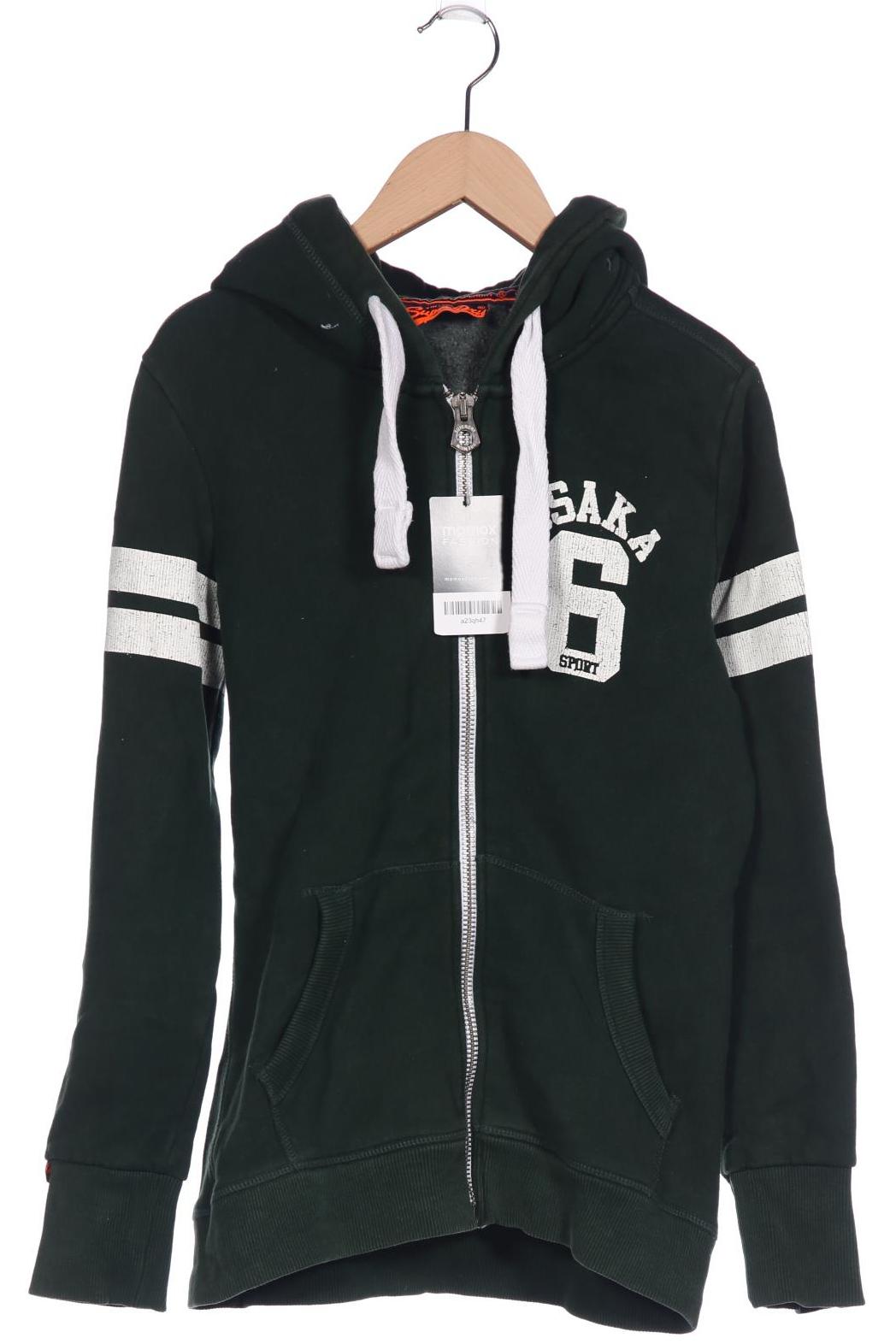 

Superdry Damen Kapuzenpullover, grün, Gr. 36