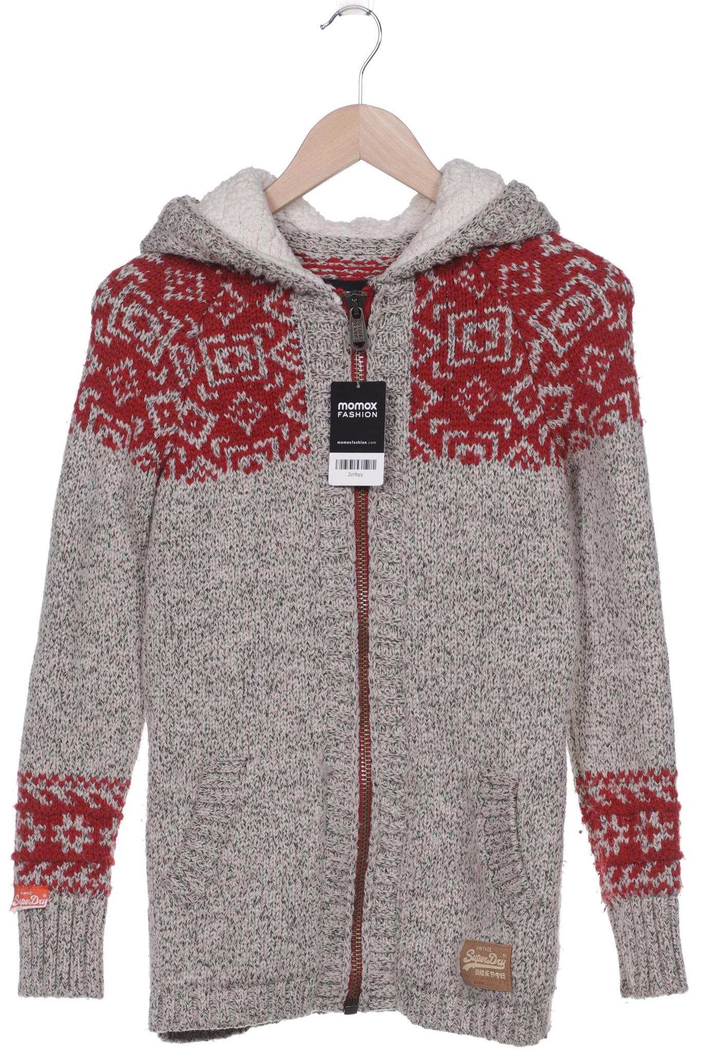 

Superdry Damen Kapuzenpullover, grau