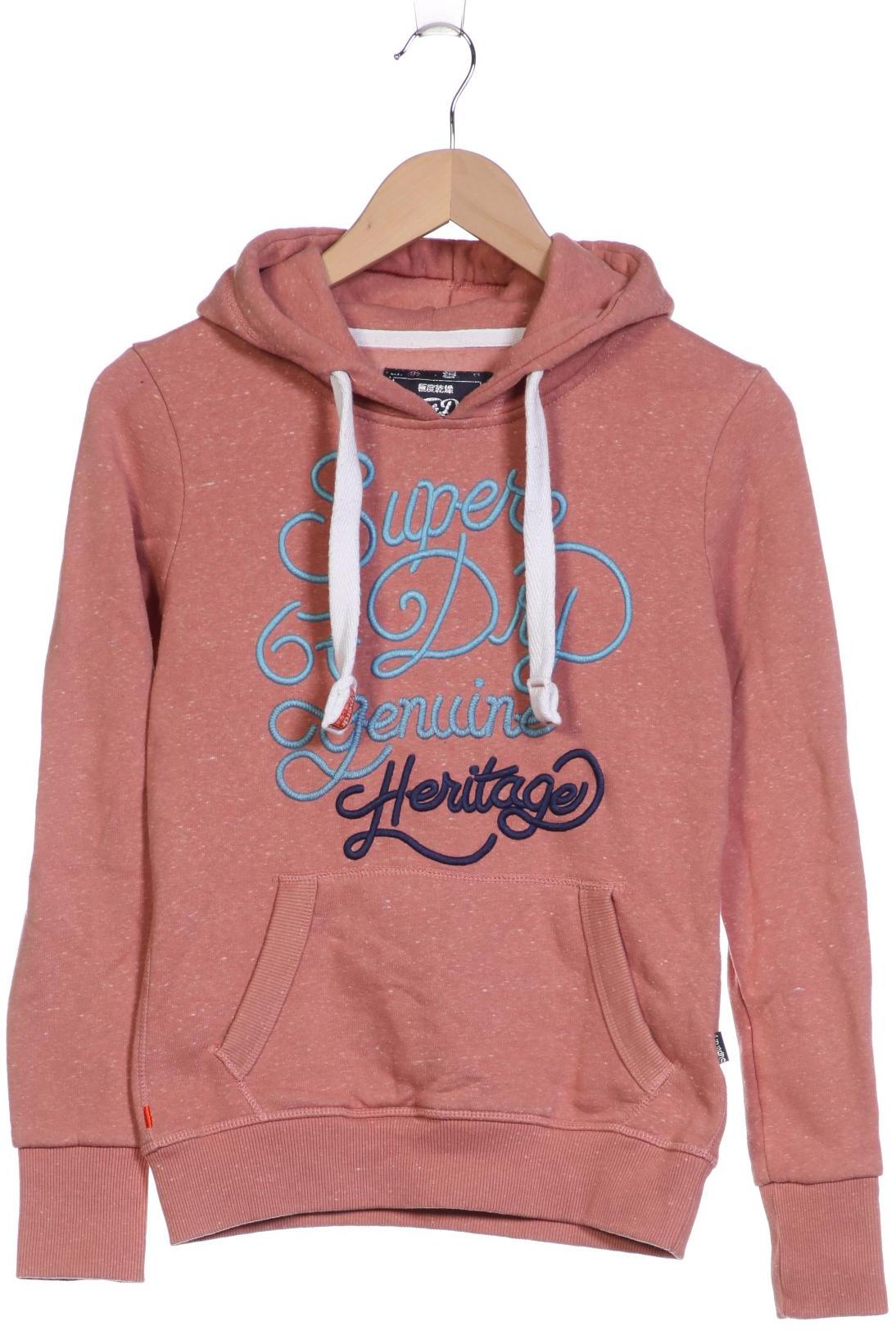 

Superdry Damen Kapuzenpullover, pink, Gr. 36