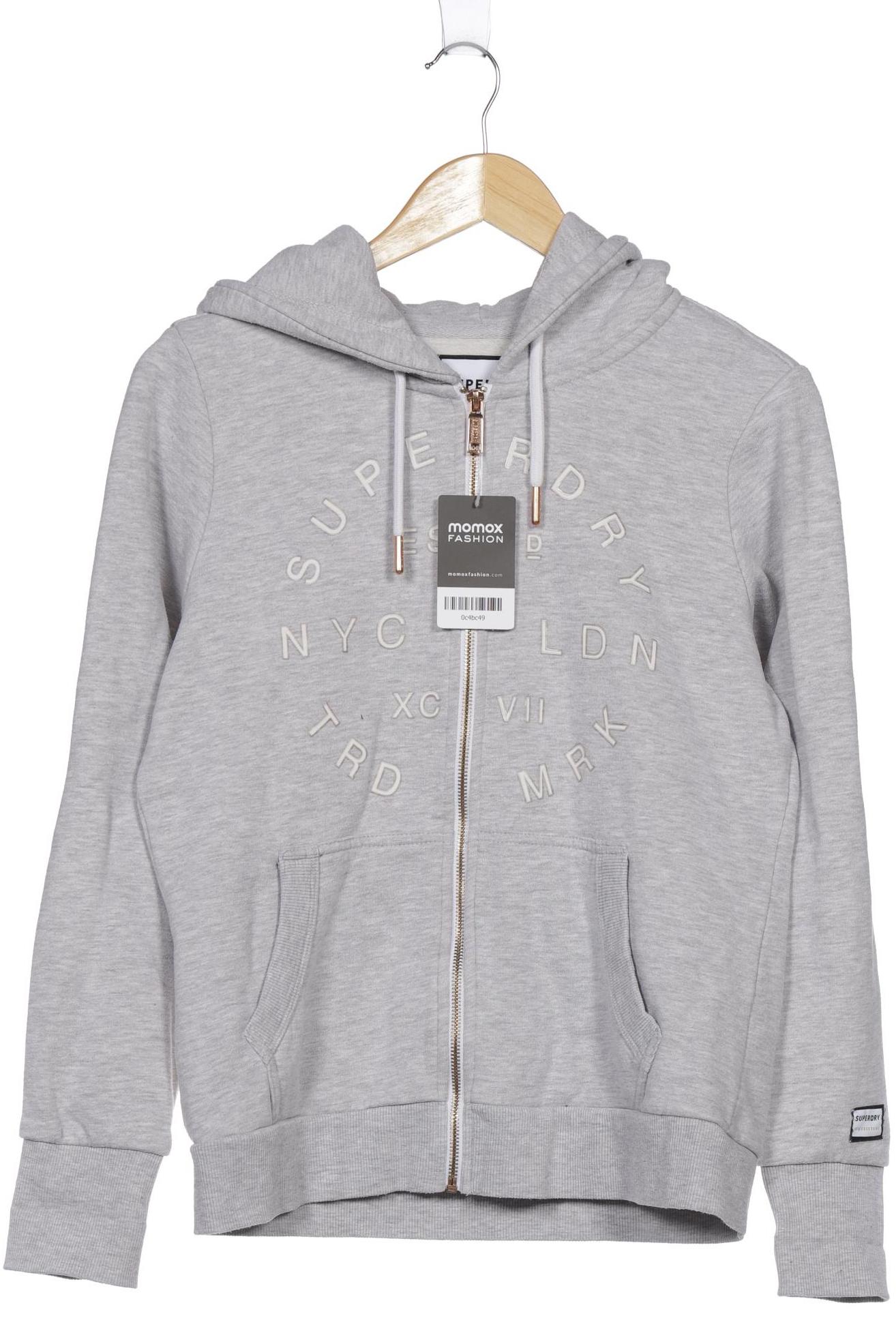 

Superdry Damen Kapuzenpullover, grau, Gr. 42