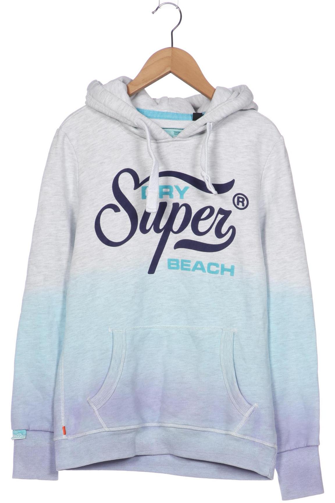 

Superdry Damen Kapuzenpullover, grau, Gr. 36