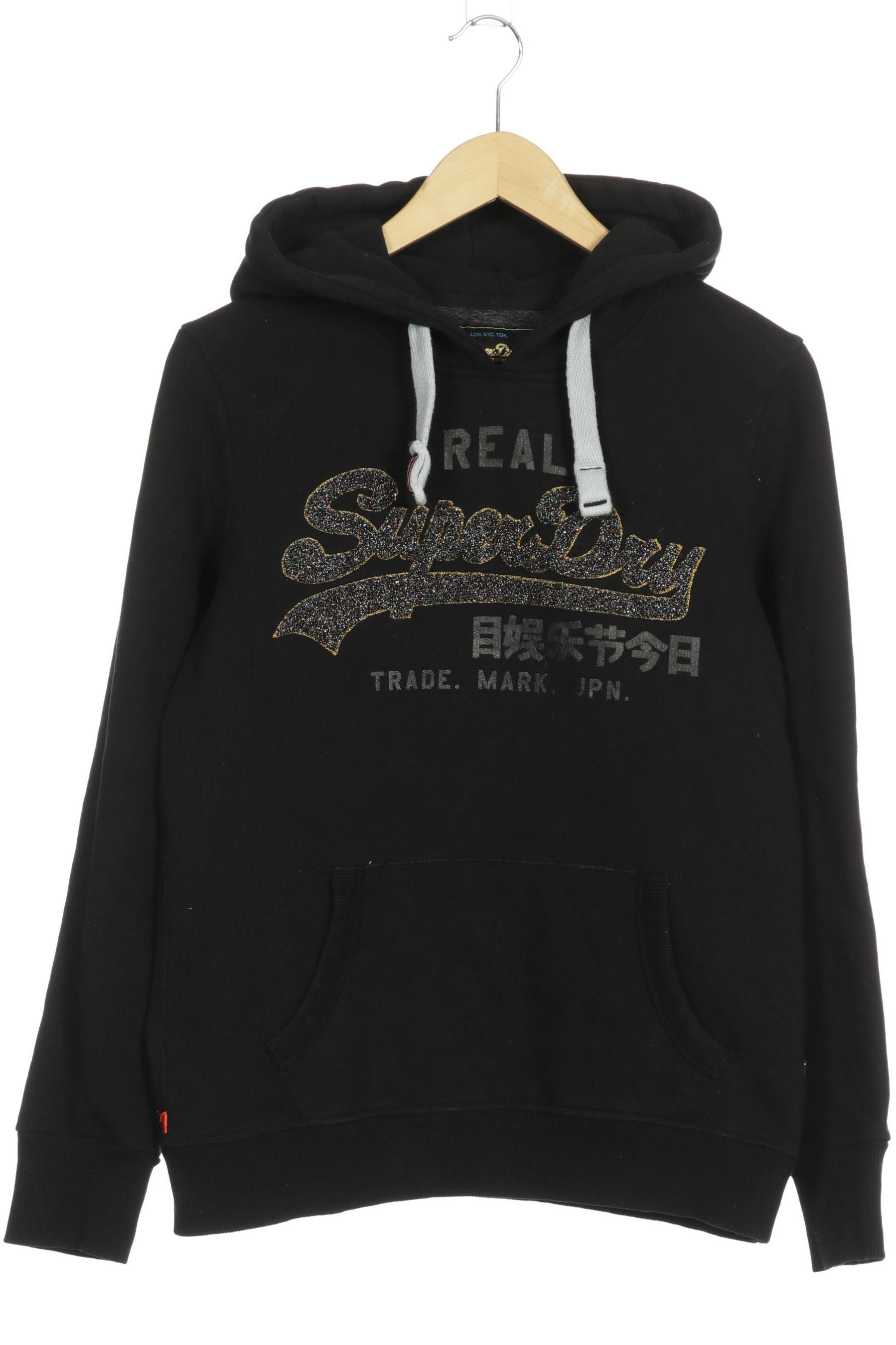 

Superdry Damen Kapuzenpullover, schwarz, Gr. 38