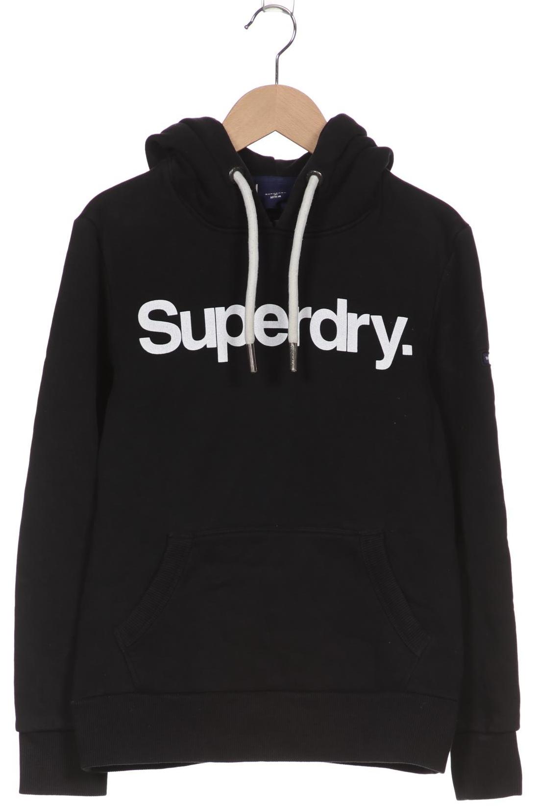 

Superdry Damen Kapuzenpullover, schwarz, Gr. 34
