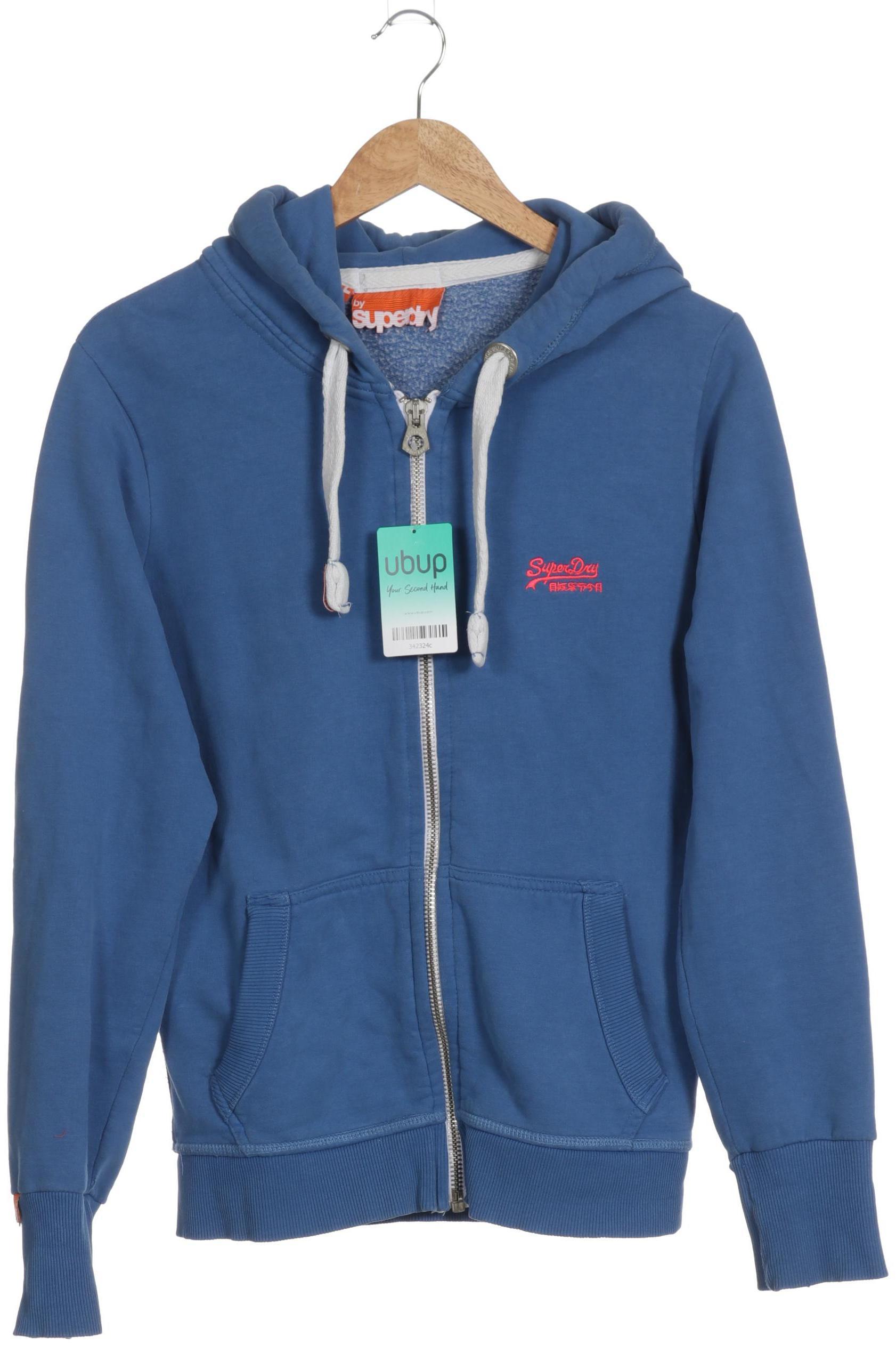 

Superdry Damen Kapuzenpullover, blau, Gr.