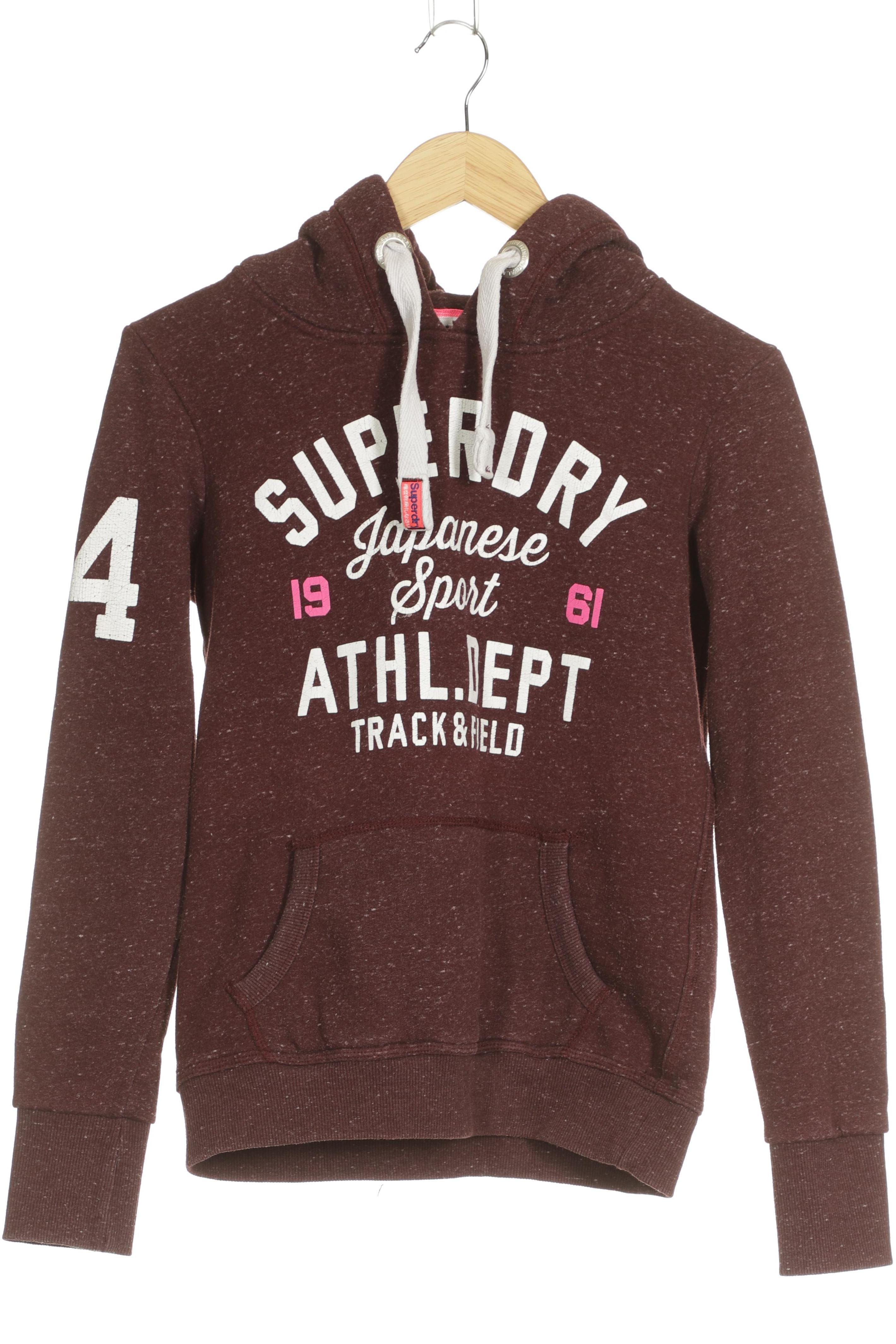 

Superdry Damen Kapuzenpullover, rot, Gr.