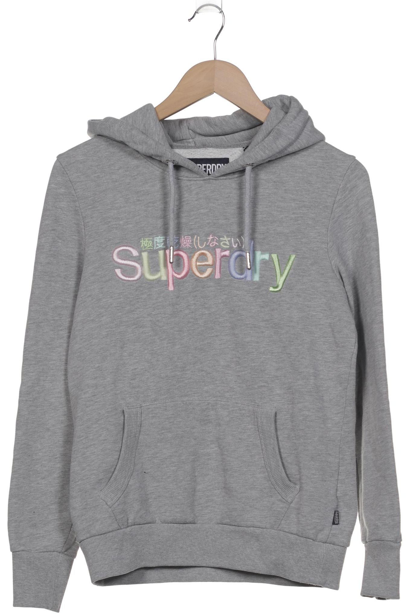 

Superdry Damen Kapuzenpullover, grau, Gr. 40
