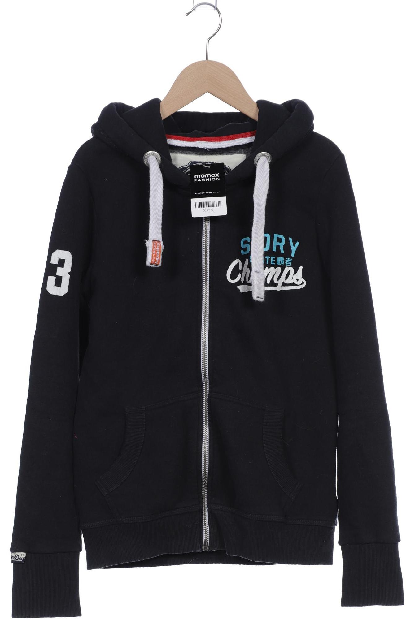 

Superdry Damen Kapuzenpullover, schwarz, Gr. 38