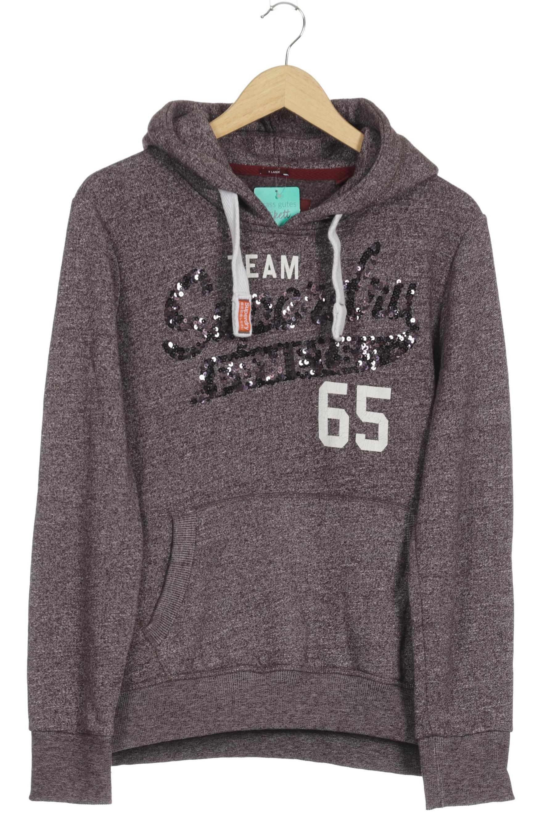 

Superdry Damen Kapuzenpullover, lila, Gr.