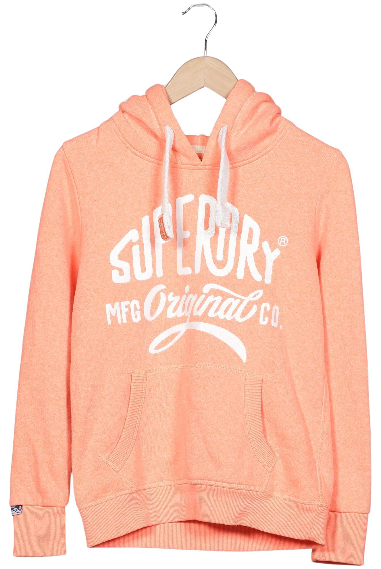 

Superdry Damen Kapuzenpullover, orange, Gr. 40
