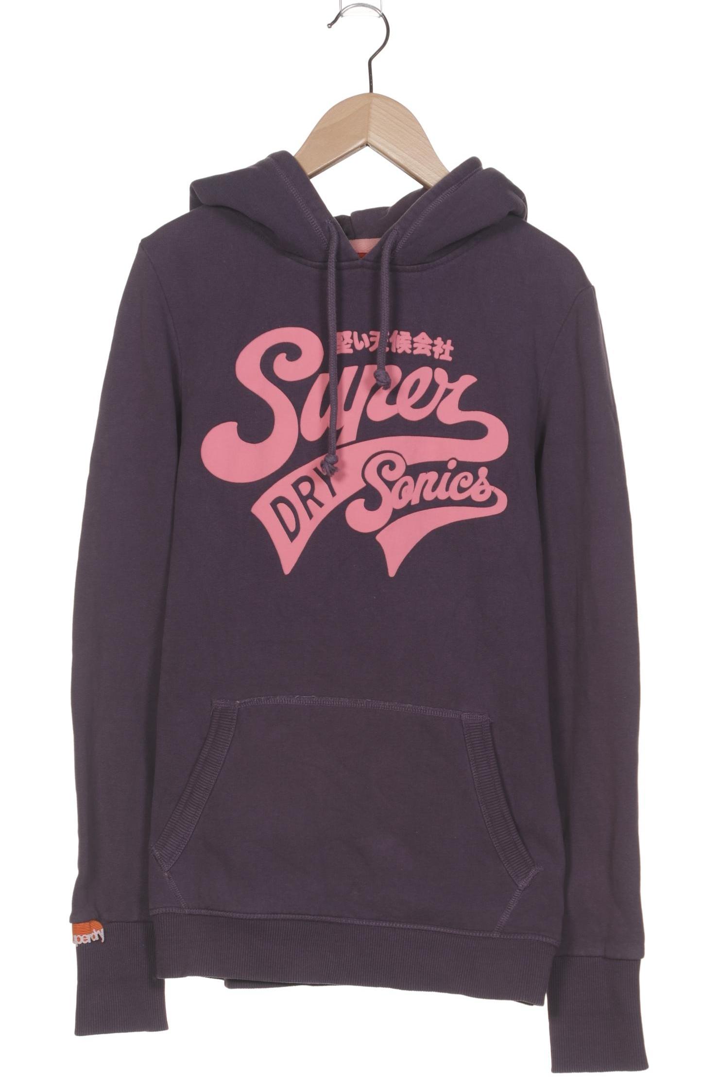 

Superdry Damen Kapuzenpullover, flieder, Gr. 38