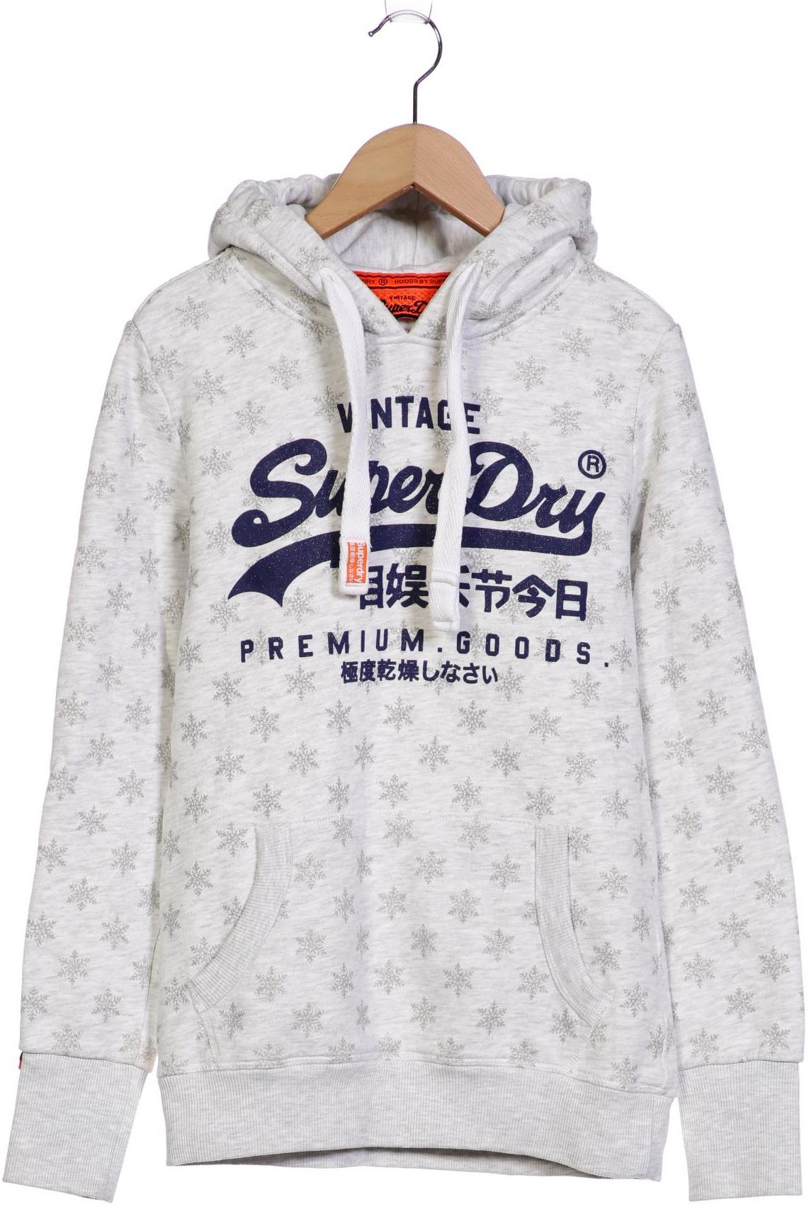 

Superdry Damen Kapuzenpullover, grau